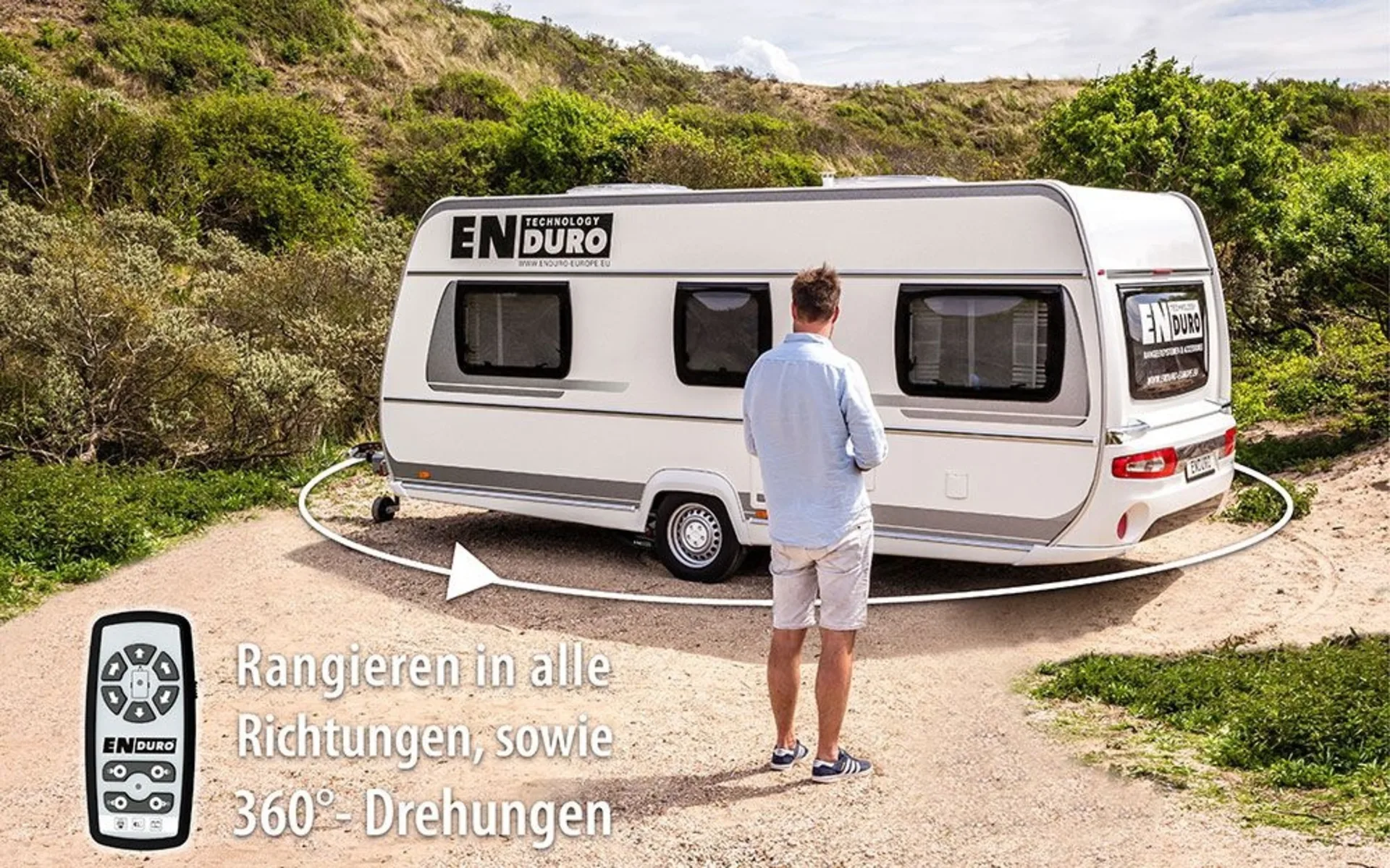 Enduro EM303Aide à la manœuvre pour caravanes et remorques