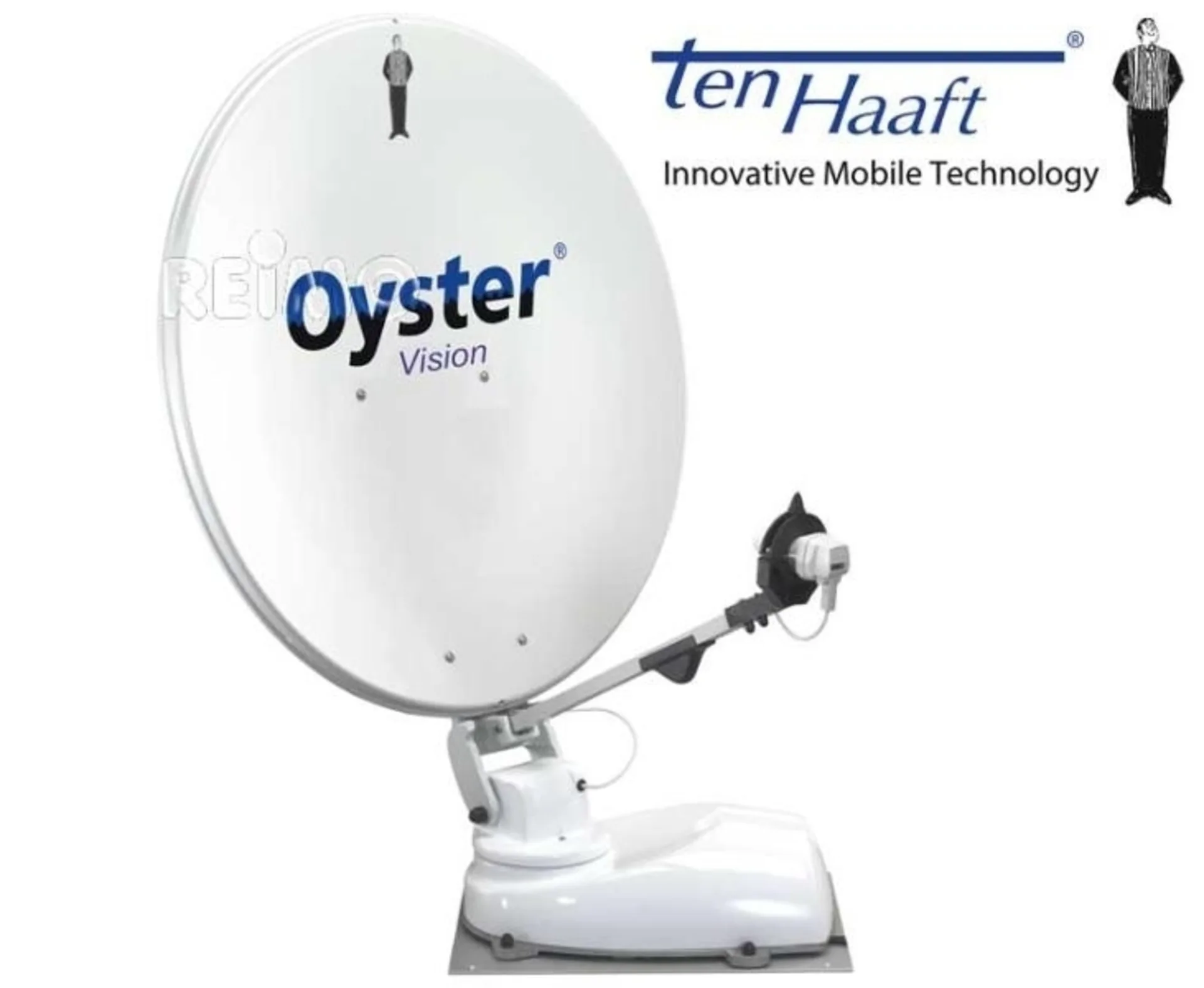 Système satellite Oyster Vision entièrement automatique avec fonction twin pour la connexion simultanée de deux récepteurs Système satellite Oyster Vision entièrement automatique avec fonction twin pour la connexion simultanée de deux récepteurs