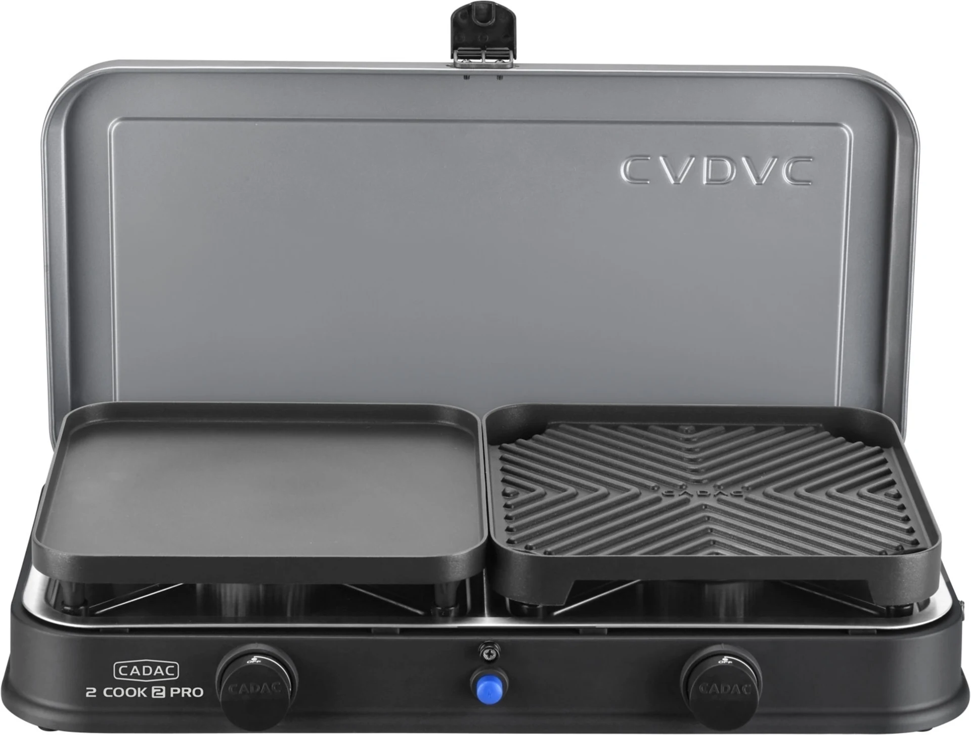 Cadac 2 Cook 2 Pro Deluxe Réchaud à gaz à 2 feux / barbecue 30 mbar