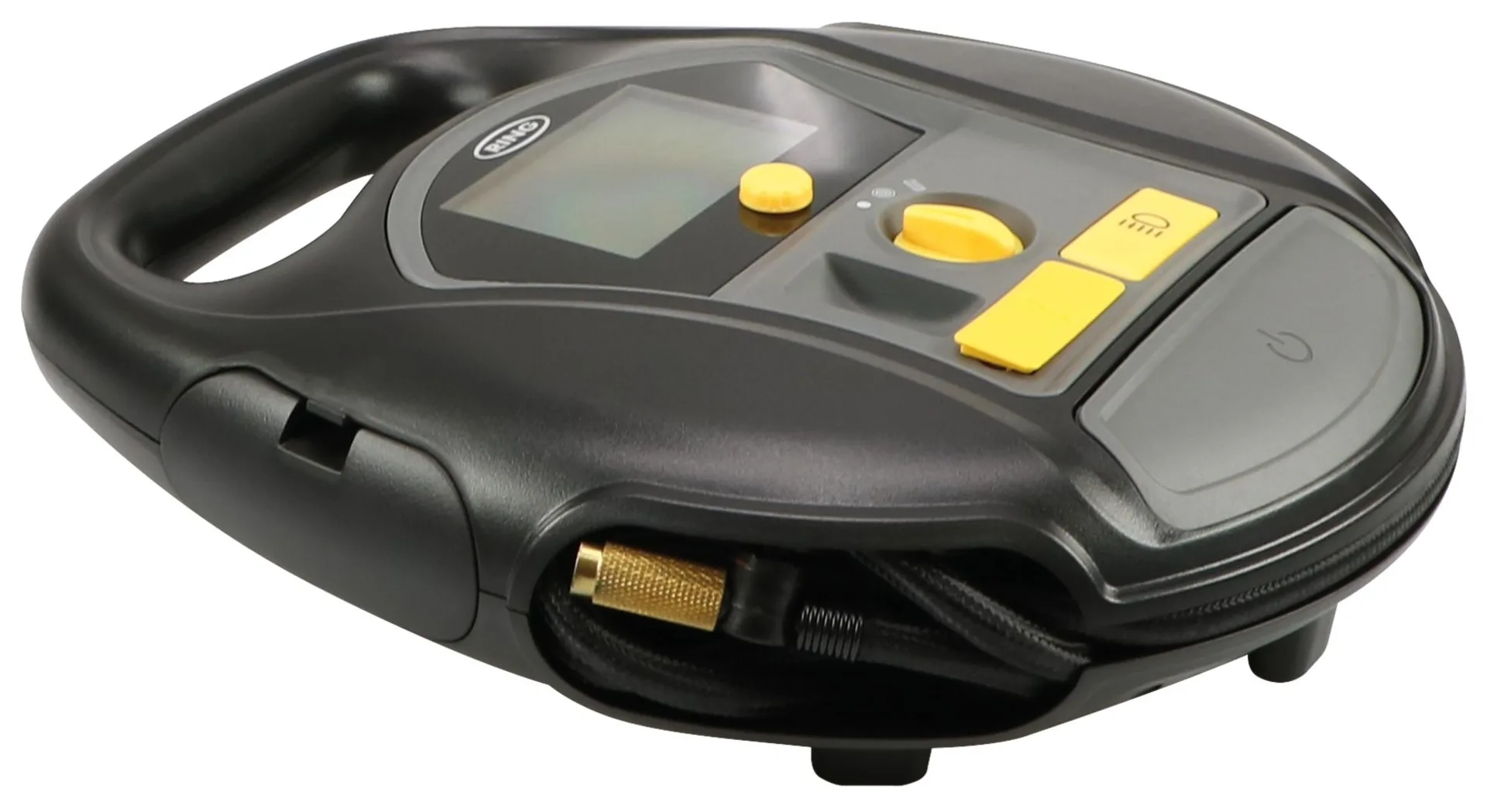 Anneau : pompe à pneu numérique à batterie 50mm 12 V, 15 A, 180 W Anneau : pompe à pneu numérique à batterie 50mm 12 V, 15 A, 180 W