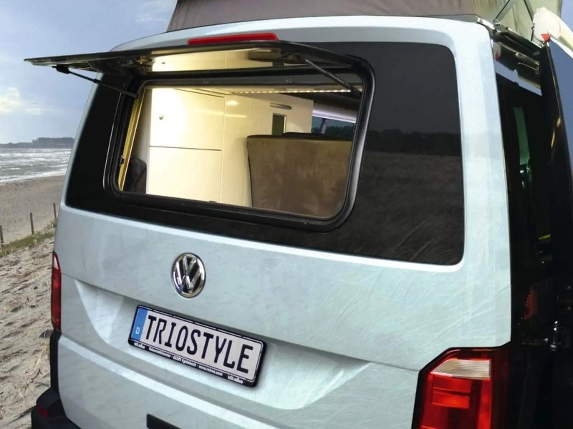 Fenêtre à projection arrière pour VW T6 - 960x450 mm, S7P 5000