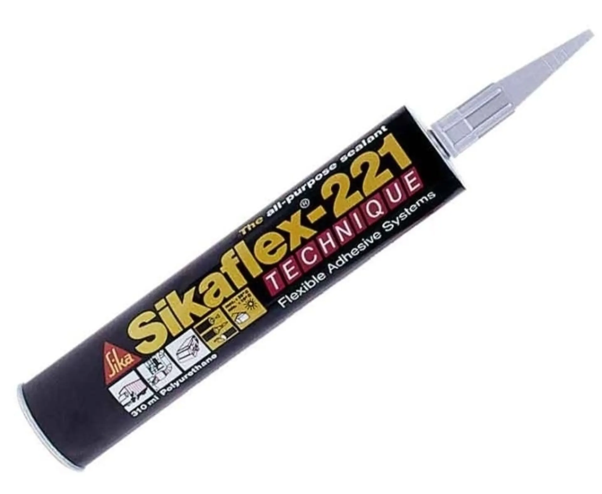 Spezialkleber Sikaflex 221 Fiatweiss