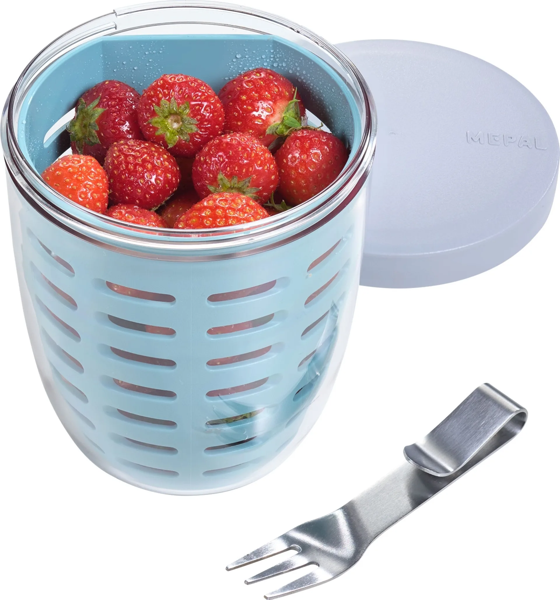 Mepal Ellipse Fruitpot 600 ml nordic green Mepal Ellipse Fruitpot 600 ml nordic green