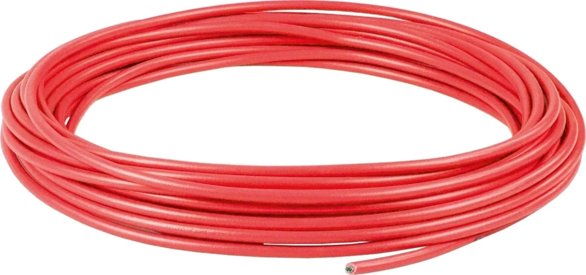 Conducteur flexible rouge 1,5 mm² longueur 5 m
