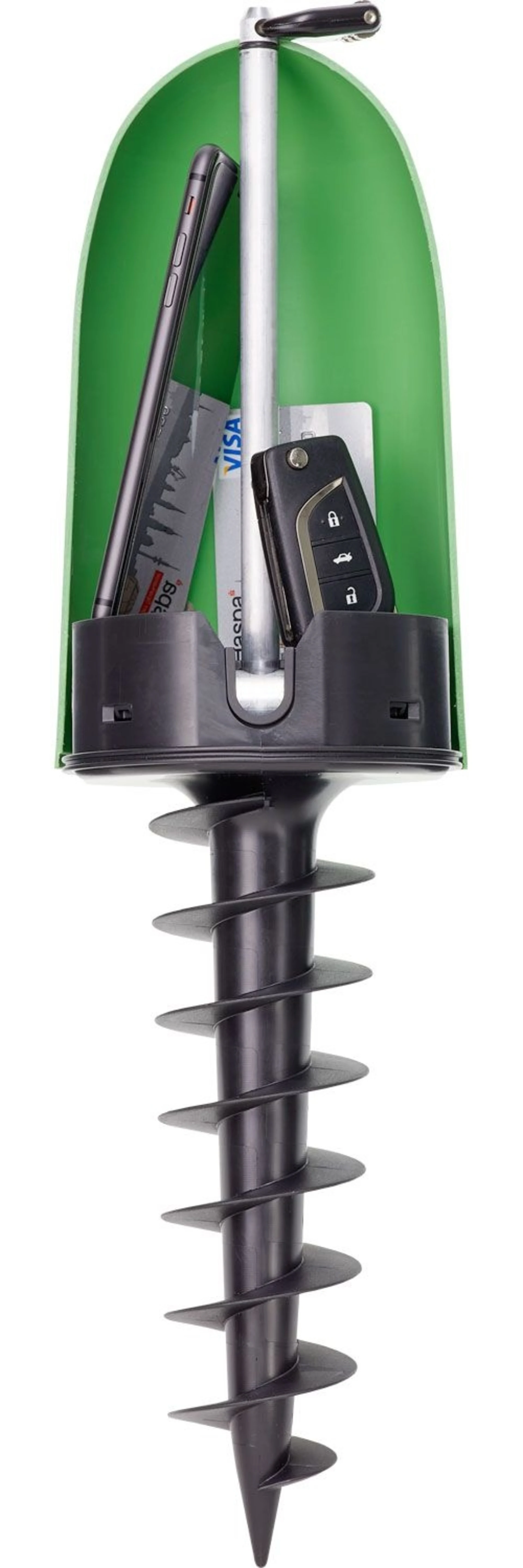 Coffre-fort d'extérieur Spinsafe avec serrure à combinaison Vert
