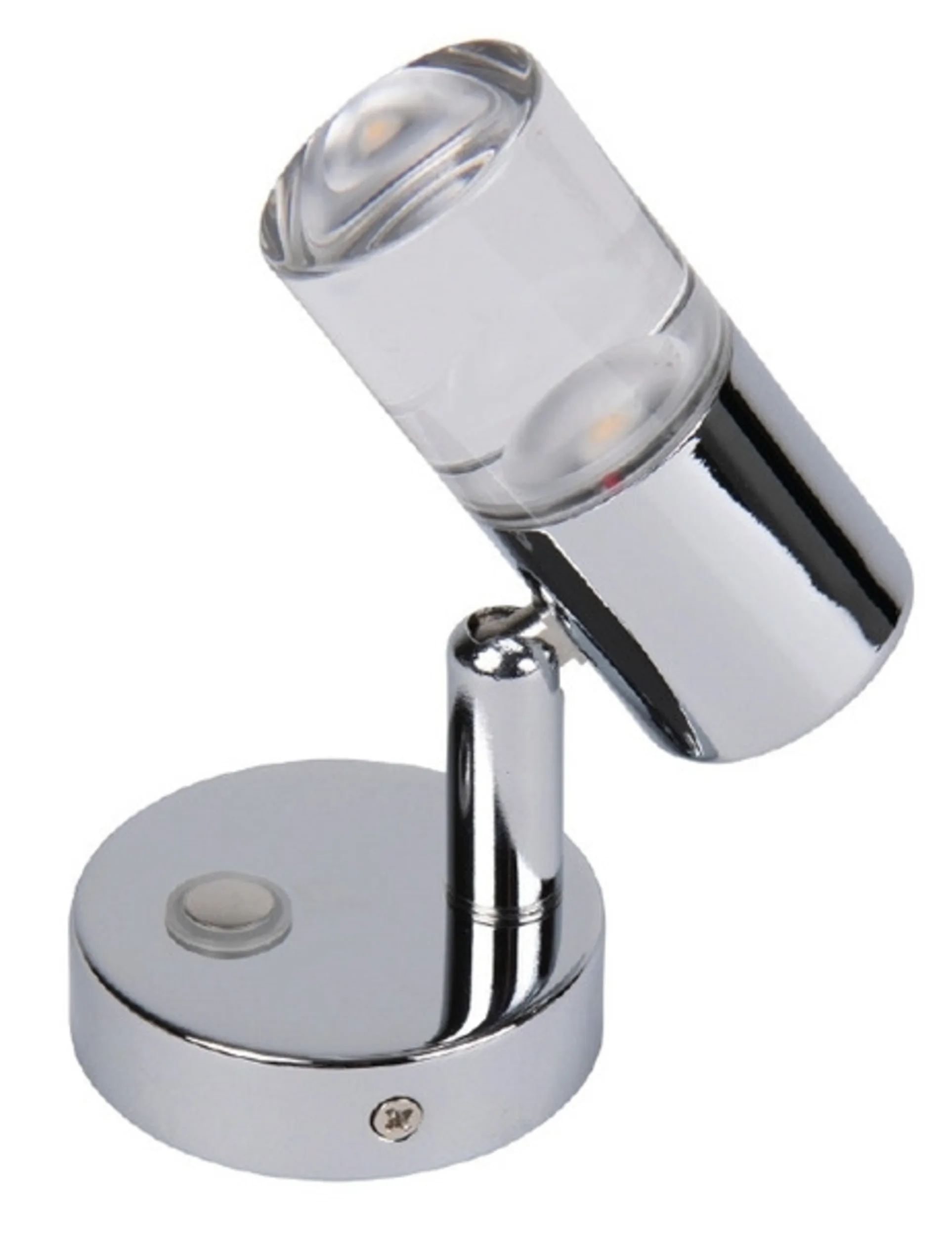 LED-Spot mit Touch-Schalter und Glasschirm