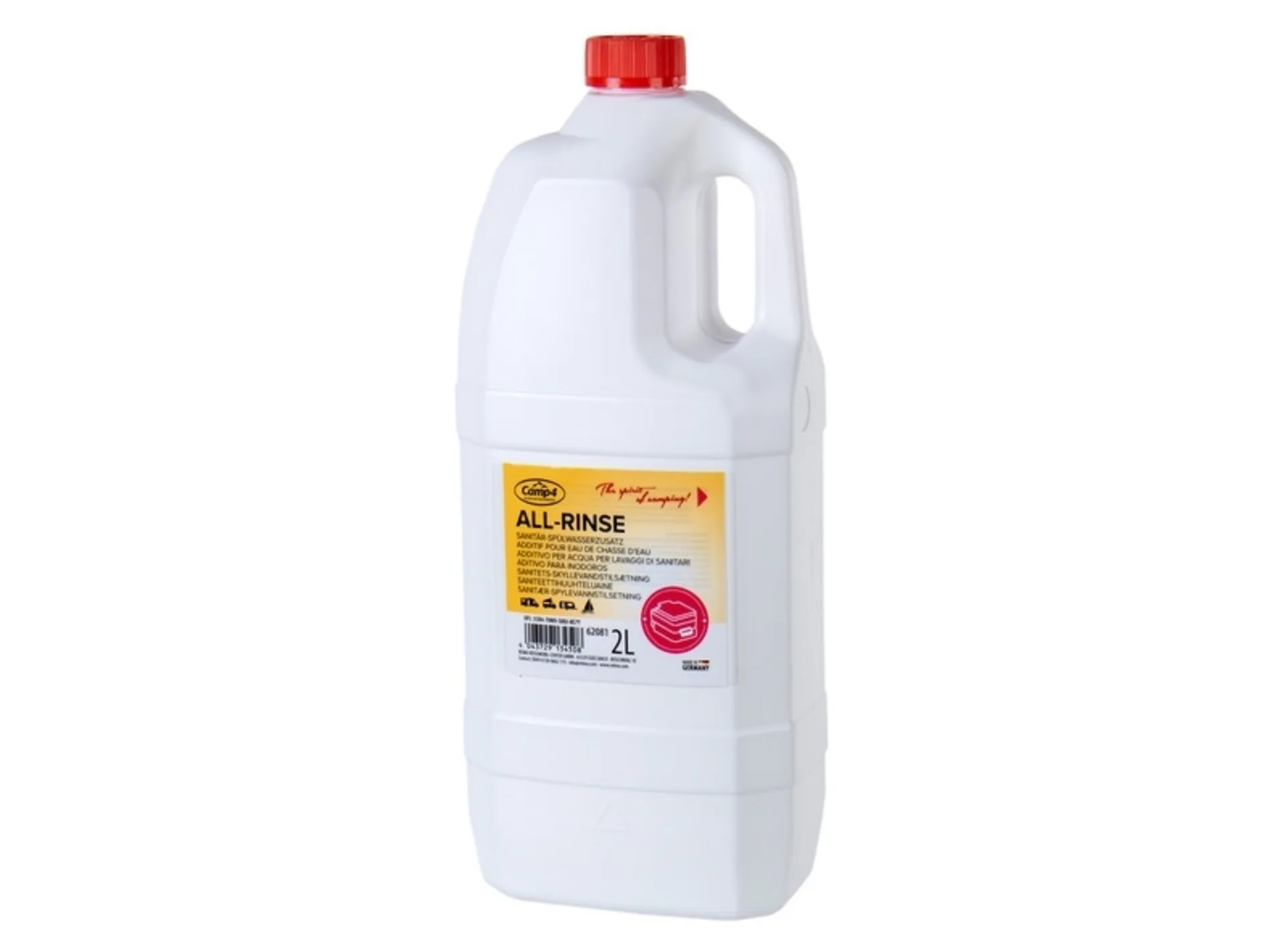 Liquide sanitaire pour réservoir d'eau de toilette - 2 litres
