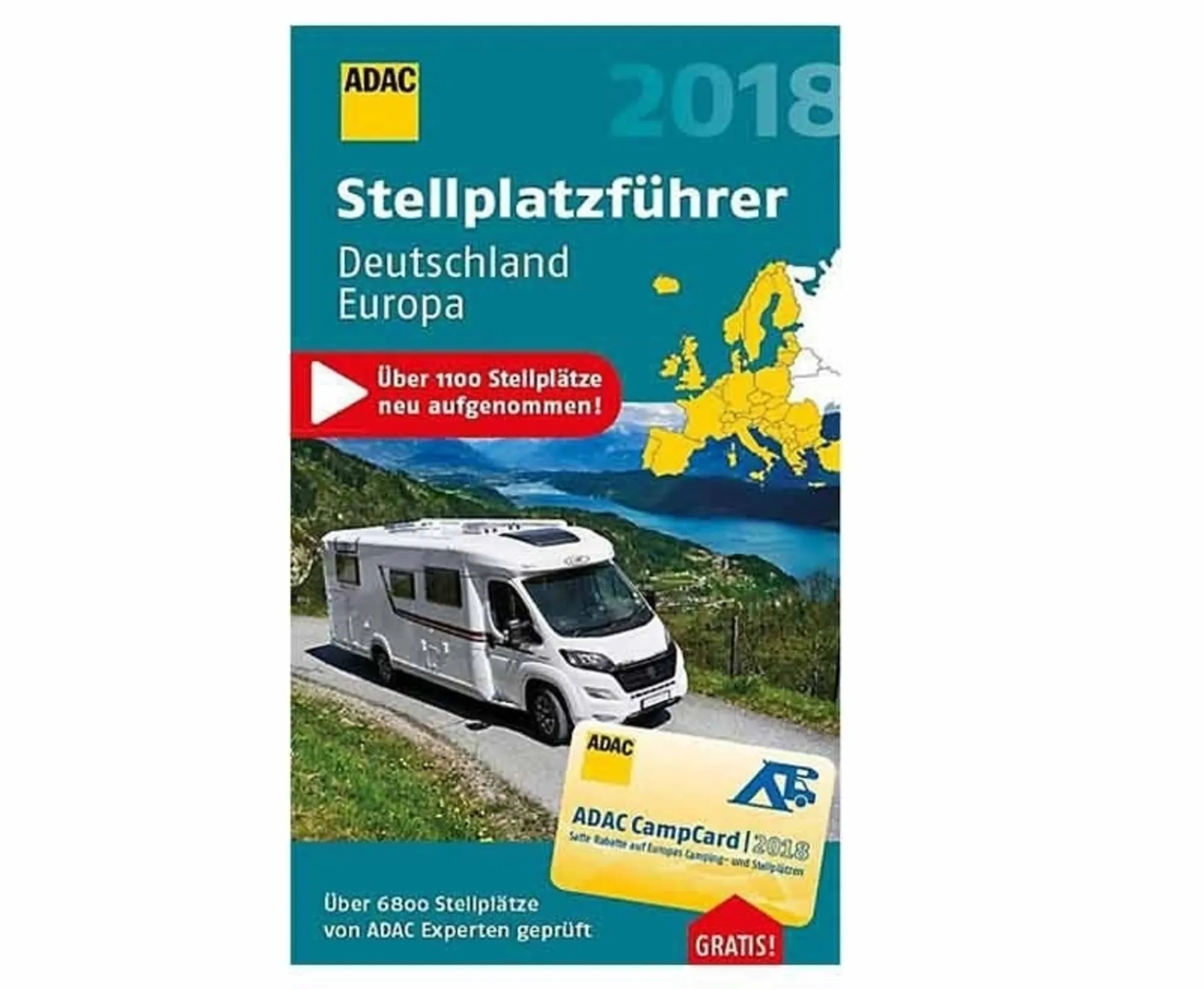 Guide des emplacements ADAC Allemagne et Europe 2018