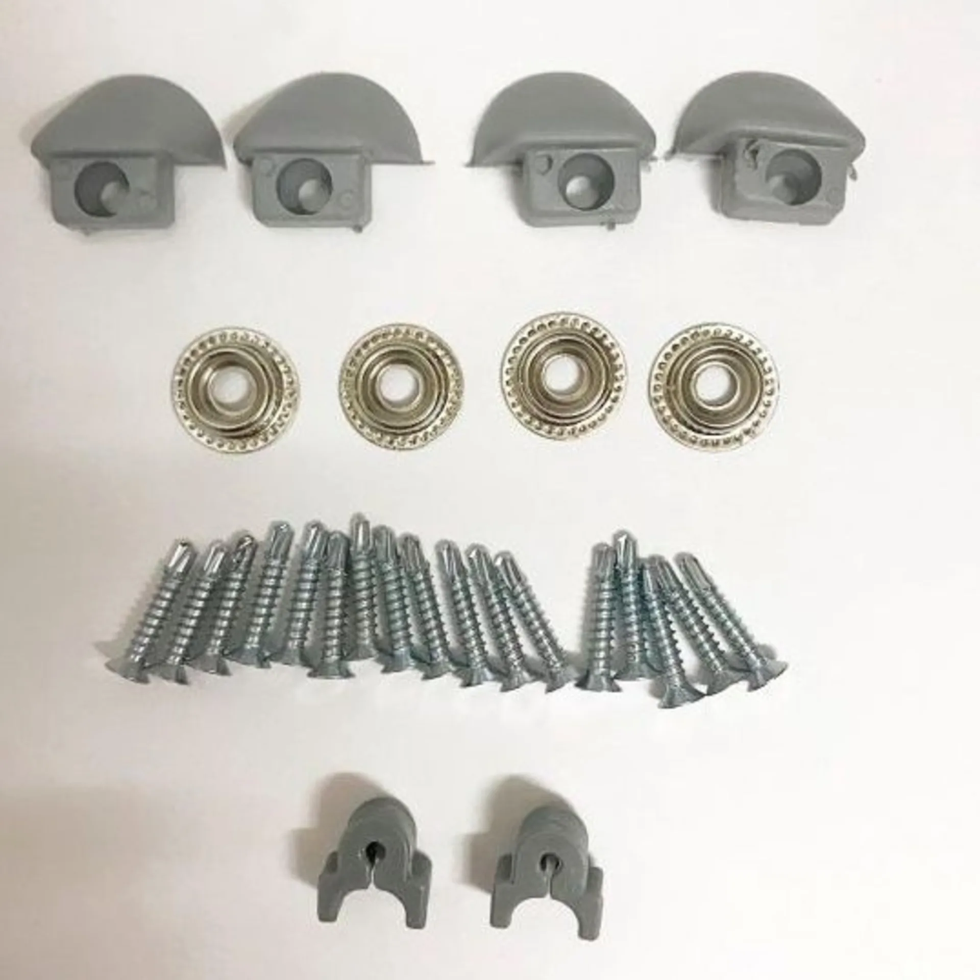 Kiravans Vorhang Set 2 teilig für VW T5/T6 Mitte Links Schiebetür Standard grau
