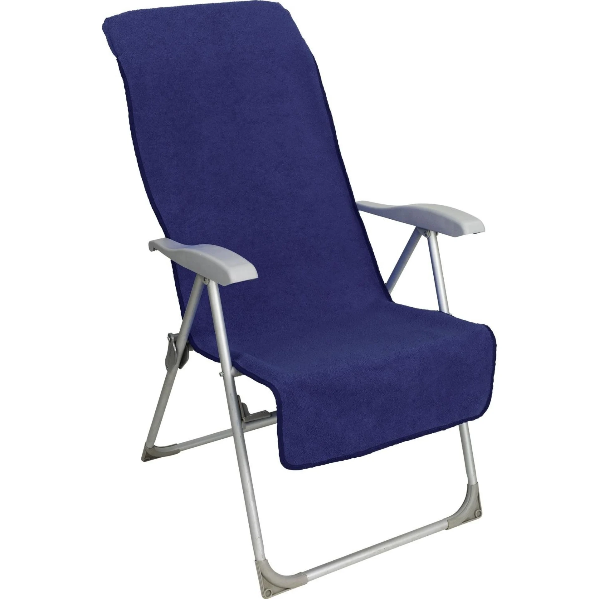 Berger Frotteeauflage blau