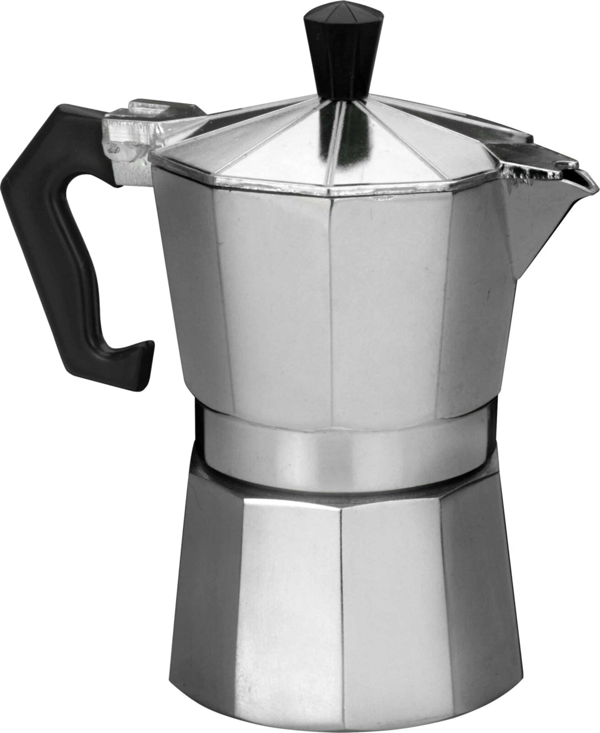Espressokocher aus Aluminium - für 3 Tassen