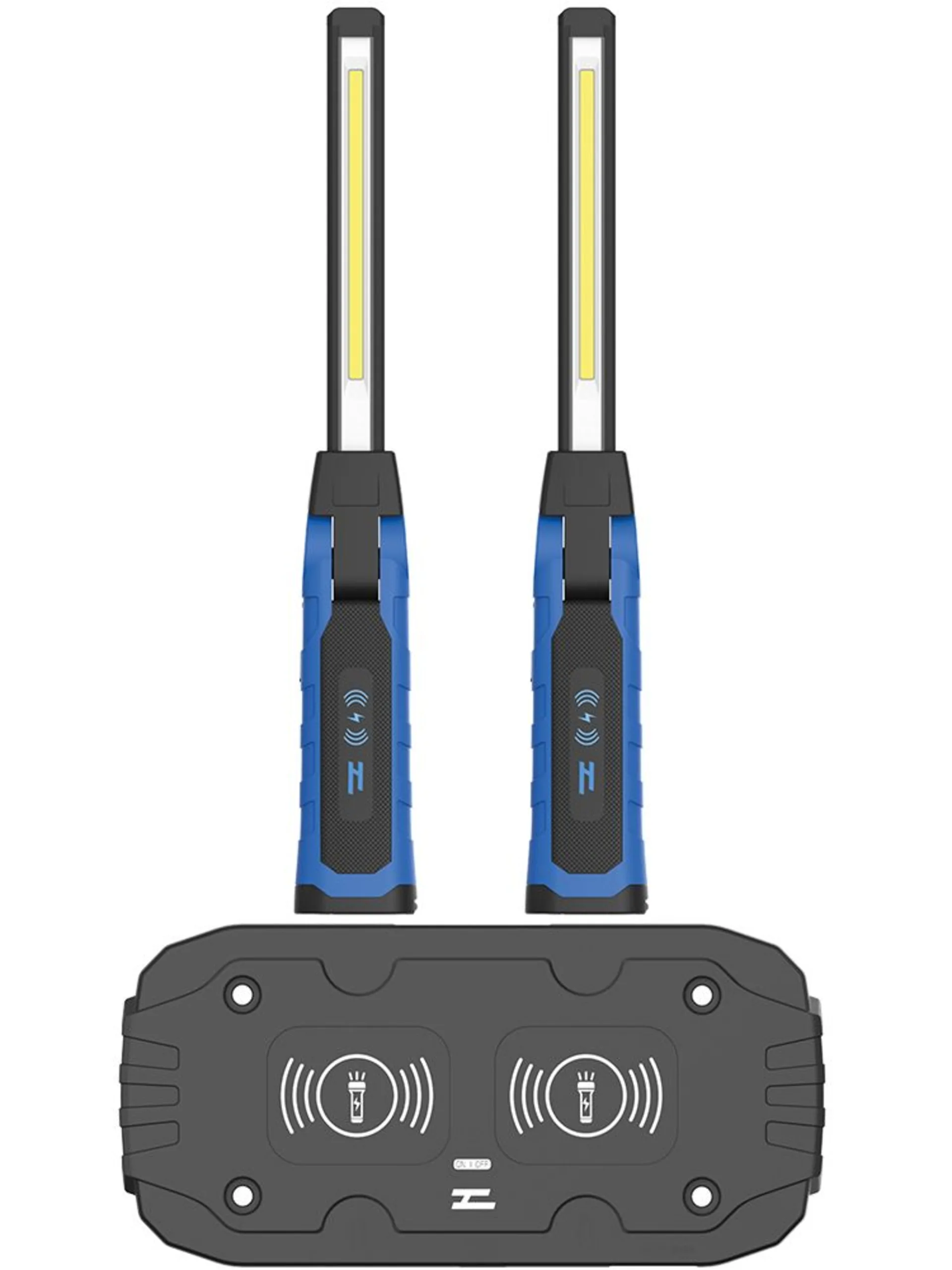 Doppelset Wireless Handleuchten SLIM Doppel Ladepad, 2 x Handleuchte SLIM Doppelset Wireless Handleuchten SLIM Doppel Ladepad, 2 x Handleuchte SLIM