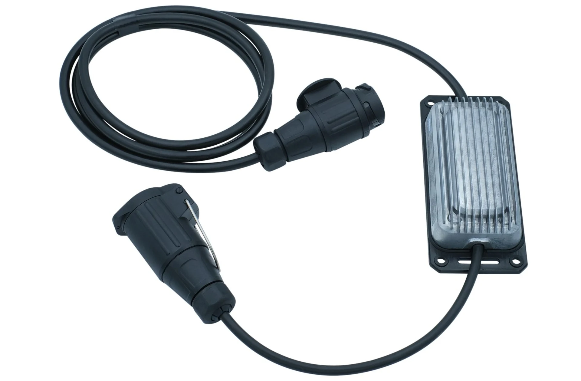 LED-Control Box 12 V mit 13-Pol-Stecker und Dose von 13-pol. 12 V auf 13-pol. 12 V LED-Control Box 12 V mit 13-Pol-Stecker und Dose von 13-pol. 12 V auf 13-pol. 12 V