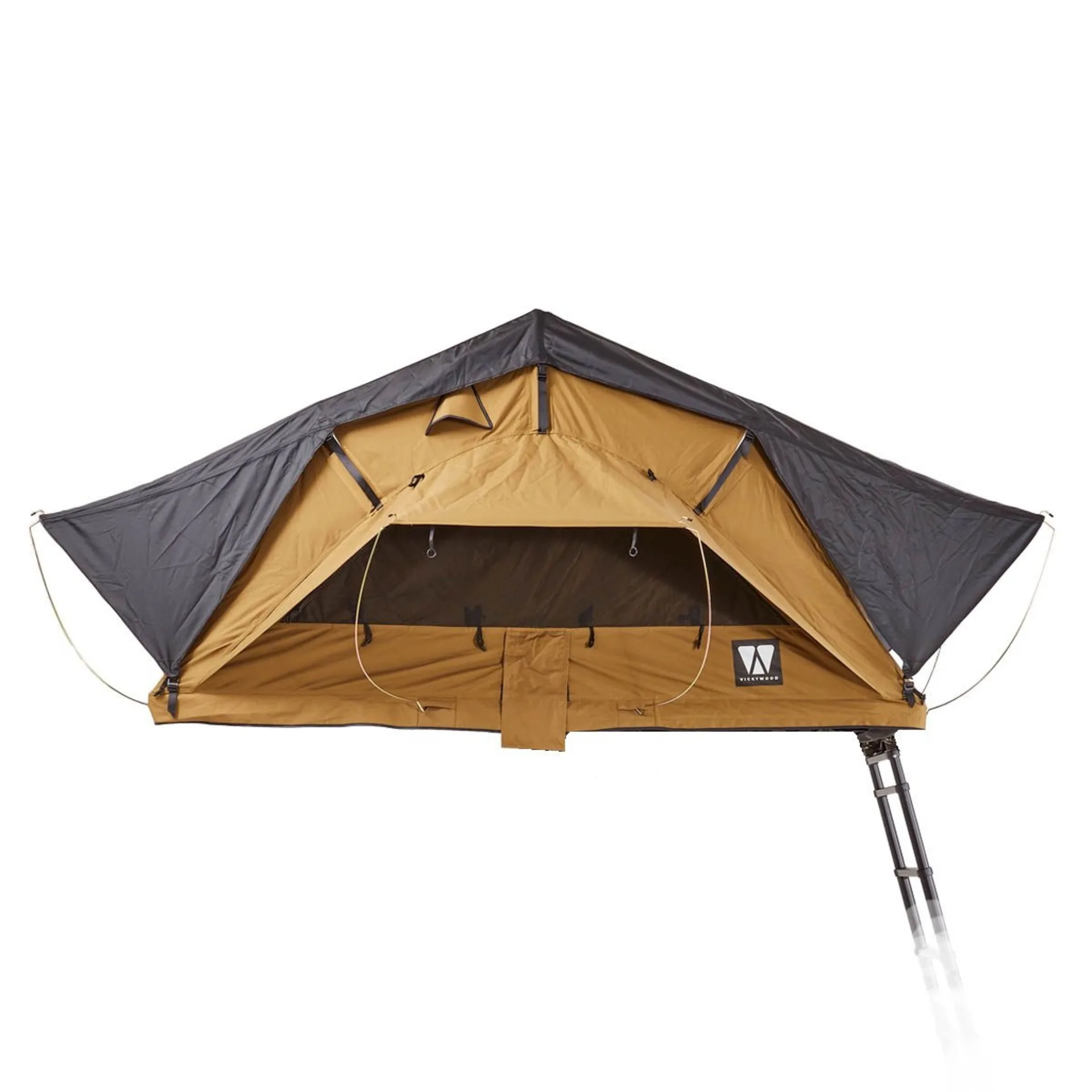 Vickywood Small Willow 160 Dachzelt goldbraun 163 x 240 x 126 cm