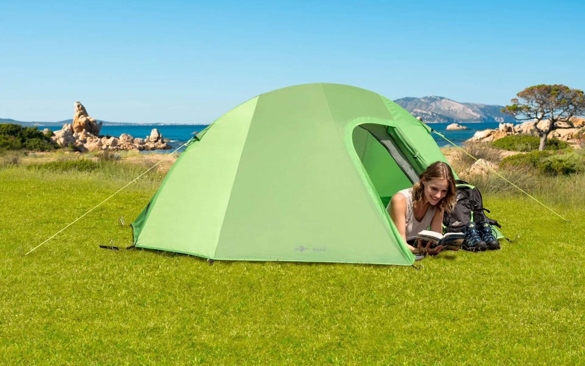 Mountain Guide Nola II Alu Tente de trekking