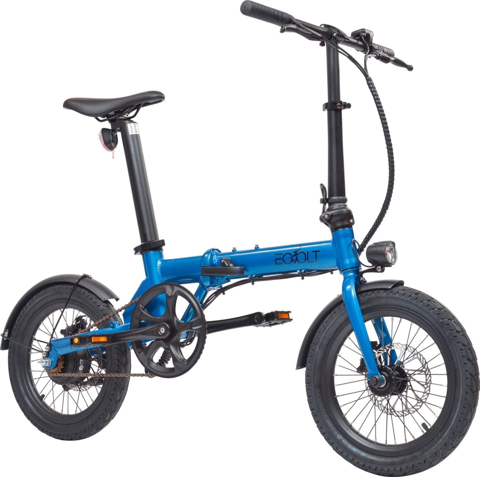 Eovolt City Saphir Bleu Vélo électrique pliable