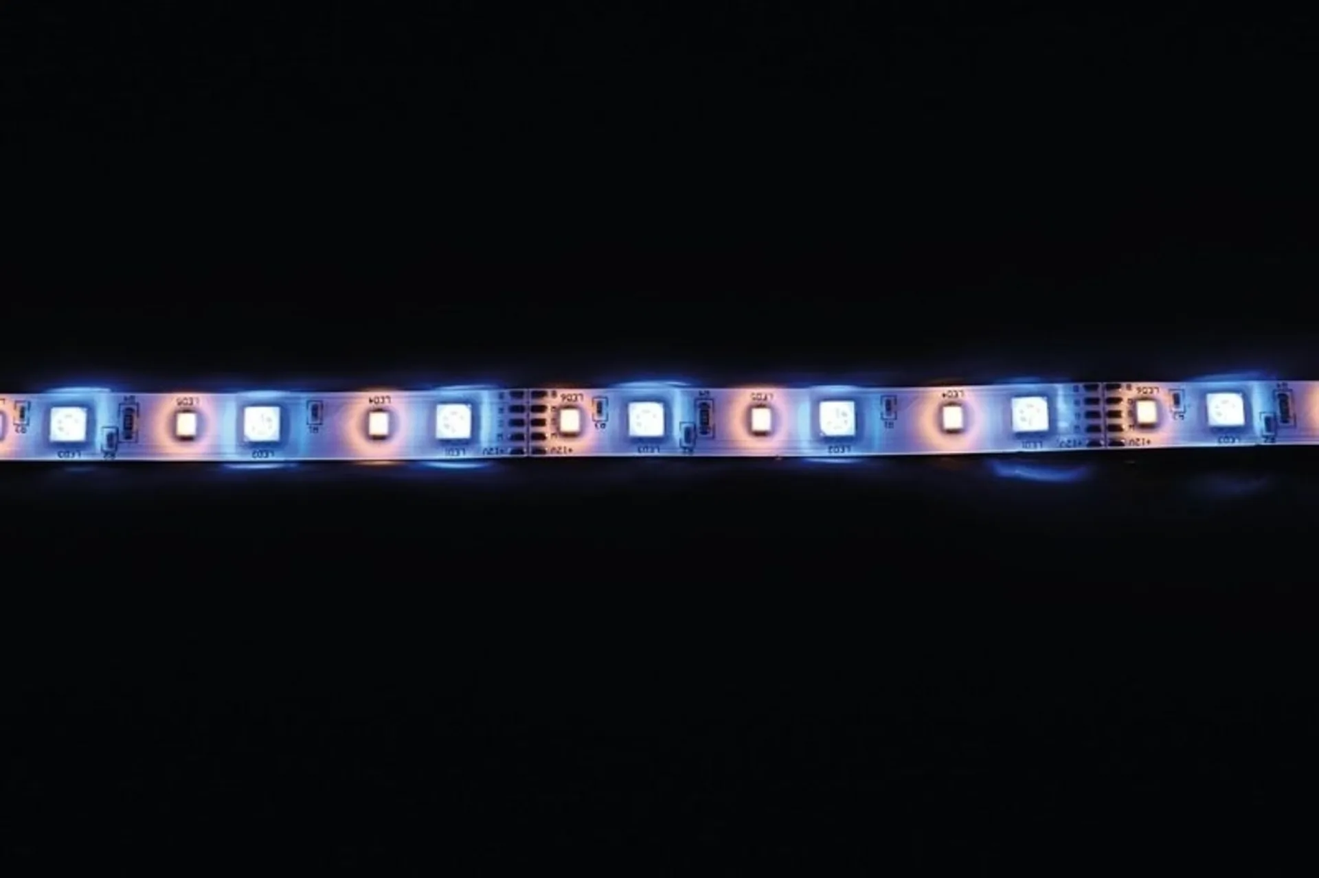 Carbest 12V LED-Flexband RGB und Warmweiss