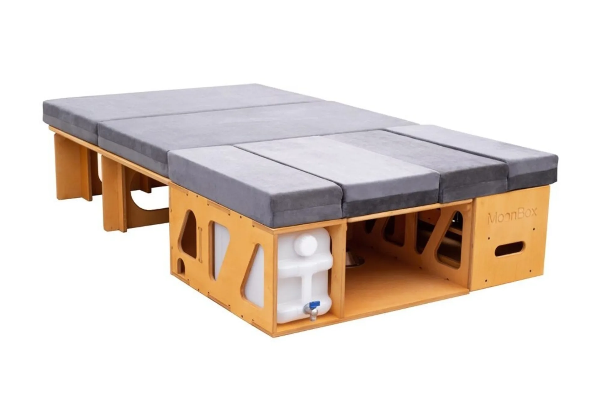 Moonbox Campingbox 111 Modify, adaptée au Minivan, couleur naturelle