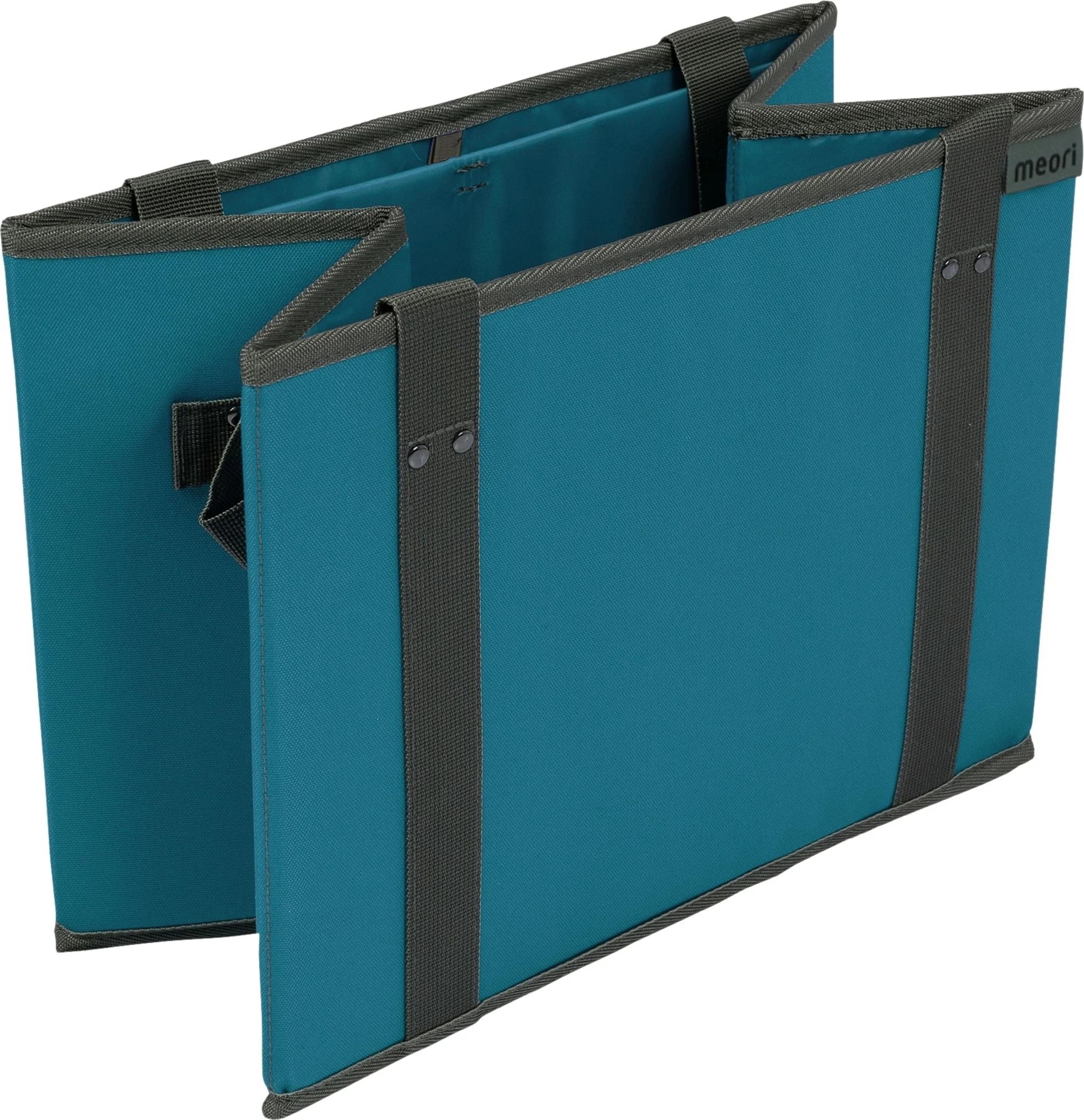 Panier de courses pliable meori, bleu azur