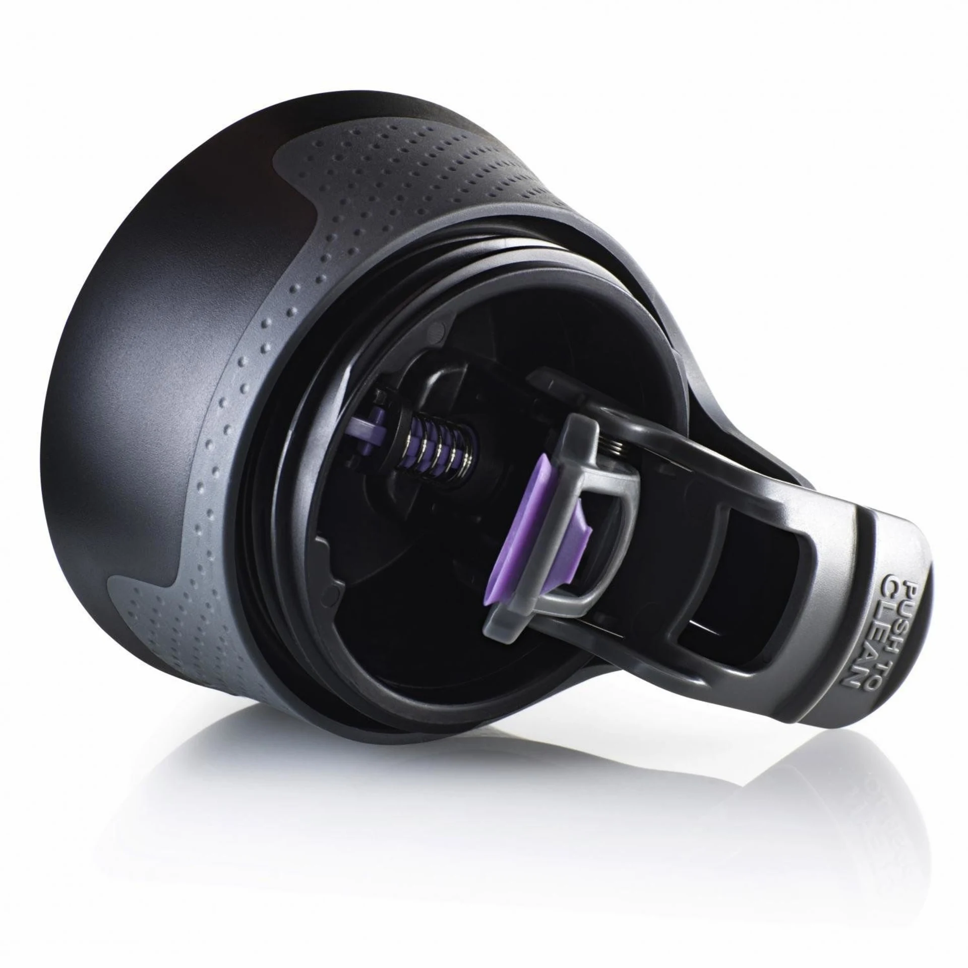 Thermo Trinkbecher Edelstahl schwarz