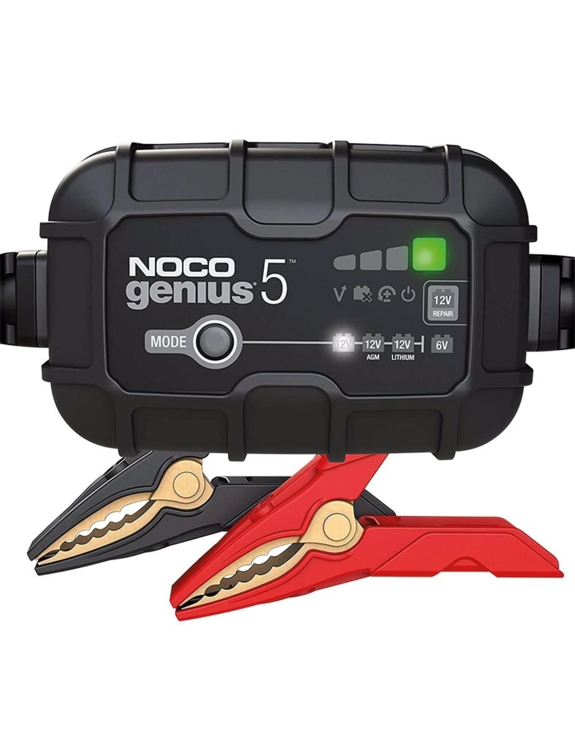NOCO - Batterieladegerät 6/12 V 5 A 161 x 117 x 49 mm, auch für Lithium-Batterien NOCO - Batterieladegerät 6/12 V 5 A 161 x 117 x 49 mm, auch für Lithium-Batterien