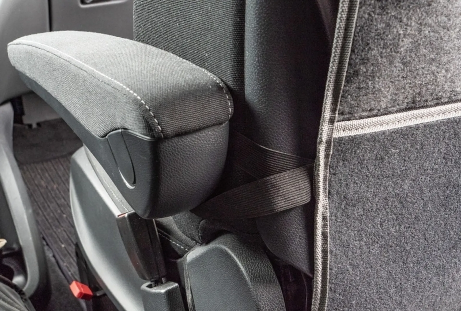 Sitz-Organizer Fahrer- und Beifahrersitz - Filz - Anthrazit