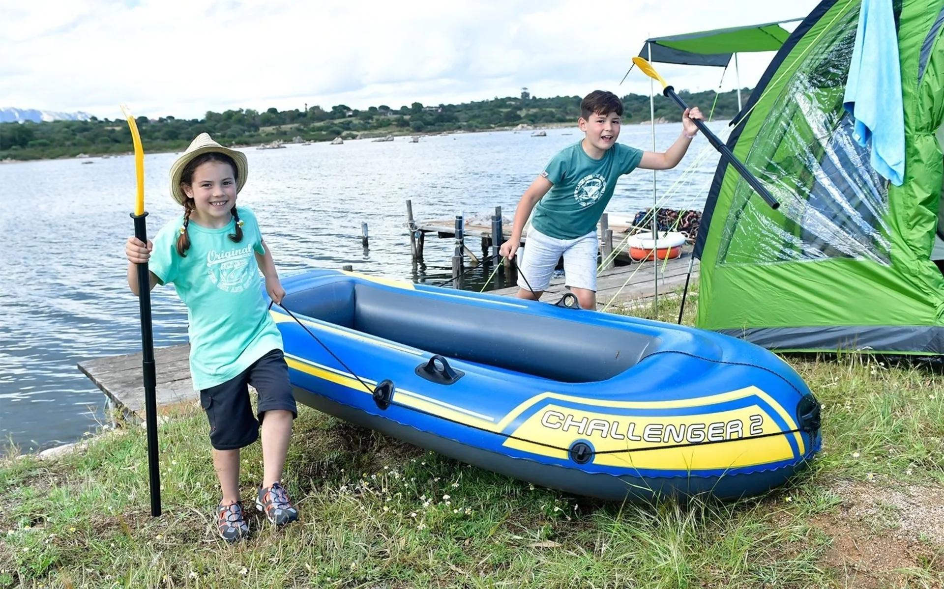 Intex Schlauchboot Challenger 2 Personen