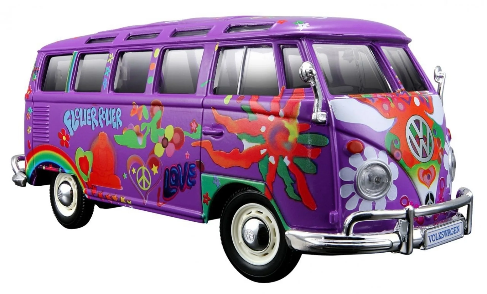 Fahrzeugmodell VW Bus Samba Hipp