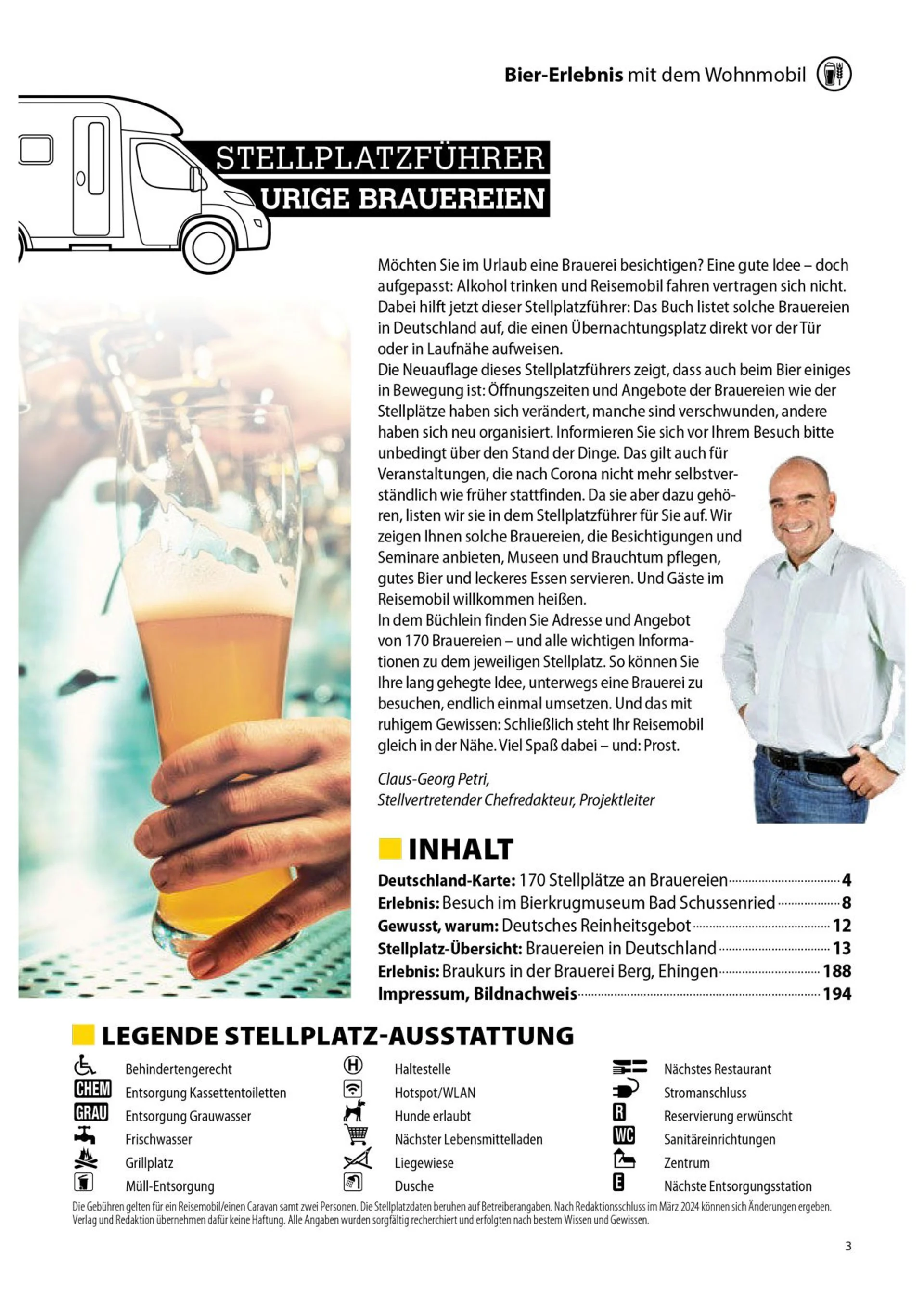 Guide des emplacements Urige Brauereien - L'expérience de la bière en camping-car