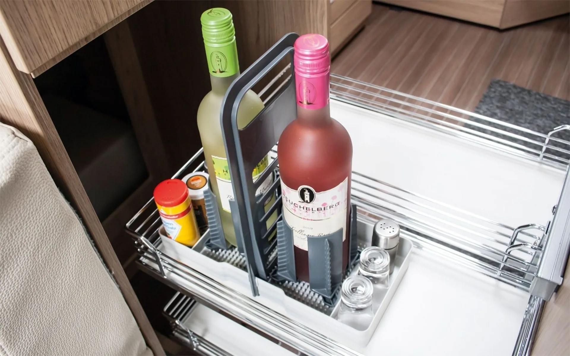 Purvario by Dörr Multi Tray Oele Flaschenhalter Pure Light