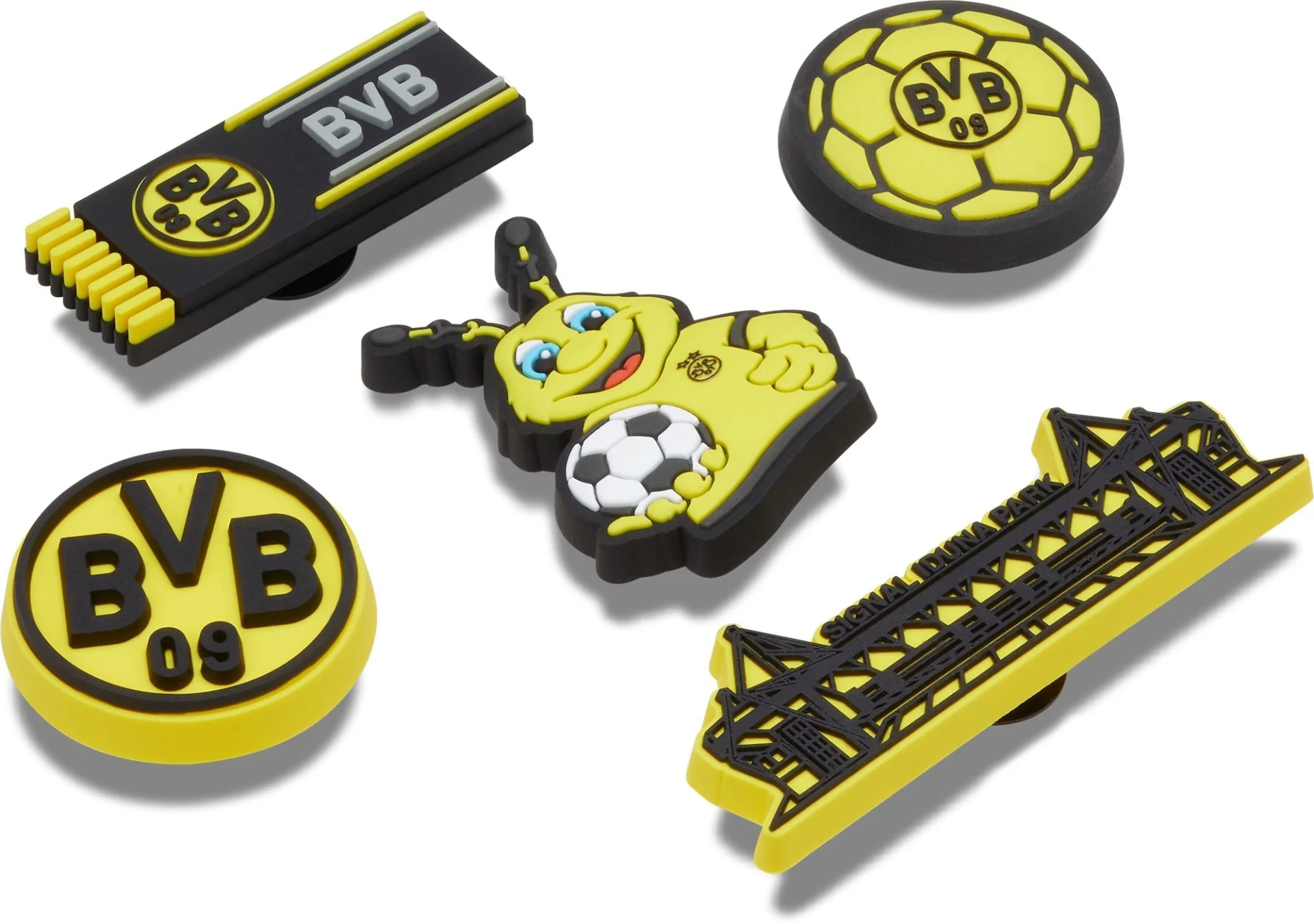 Crocs Jibbitz BVB : lot de 5 décorations pour chaussures