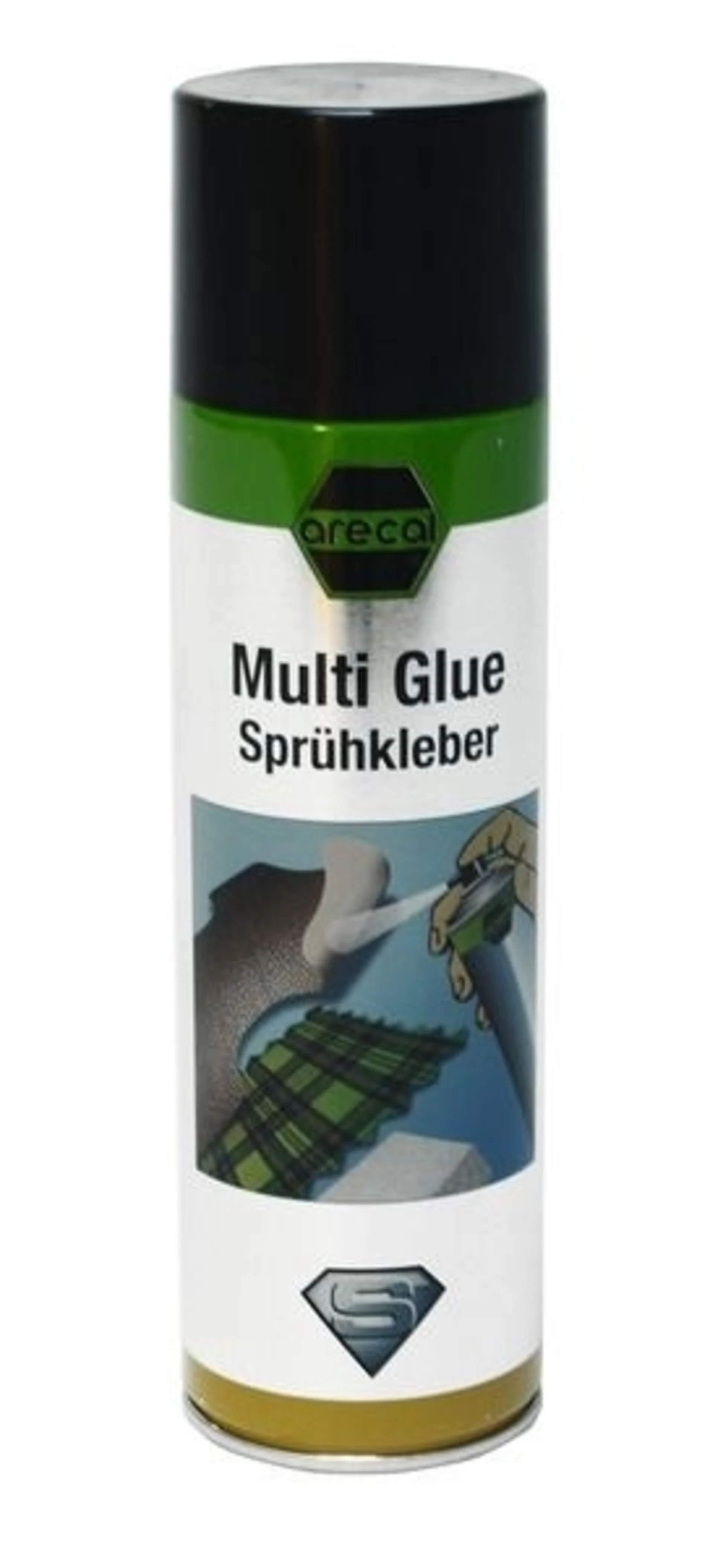 Colle en spray pour tissus, textiles, métaux et mousses