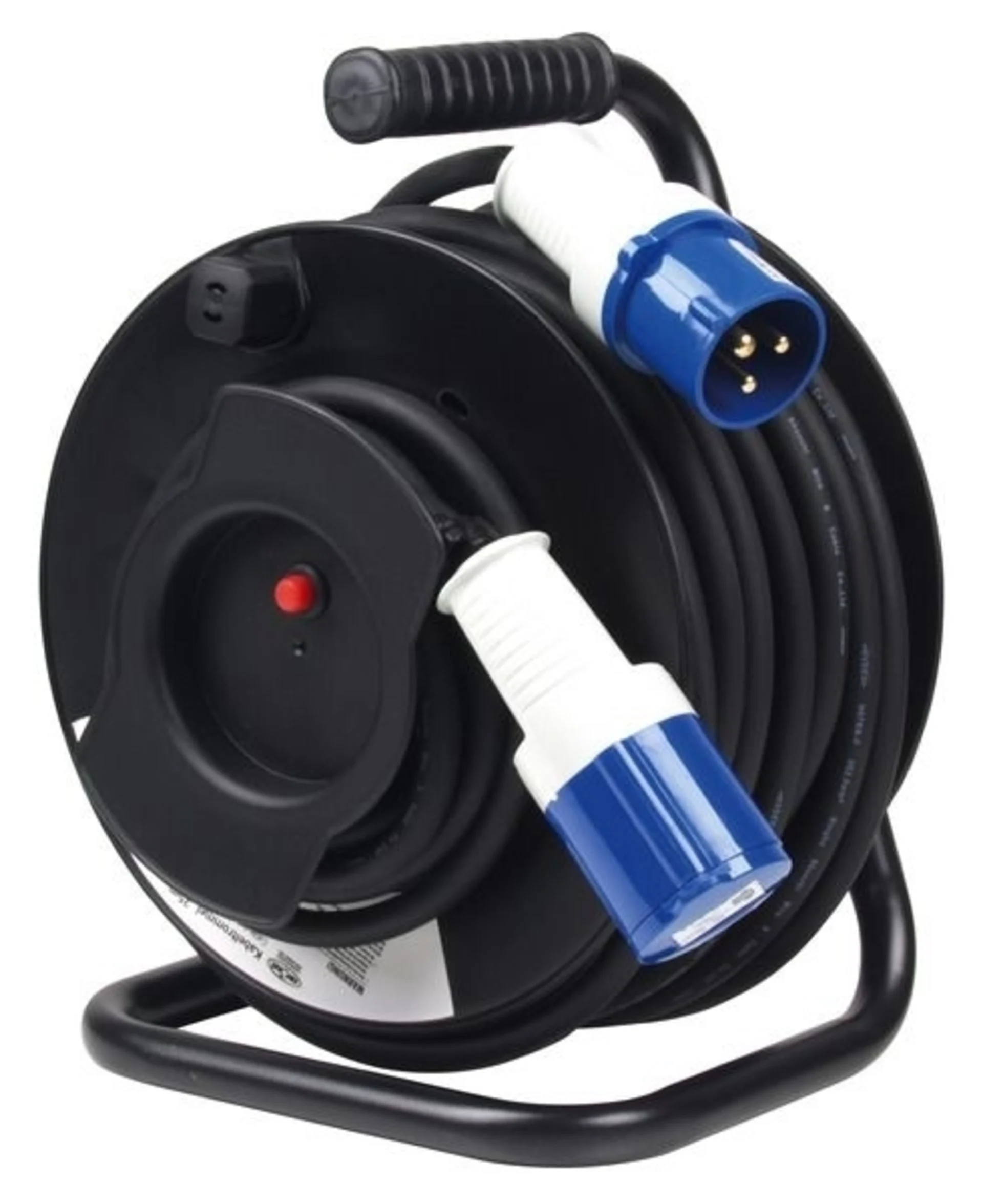 Touret de câble CEE H07RN-F3G2 avec 25m de longueur de câble pour les campings