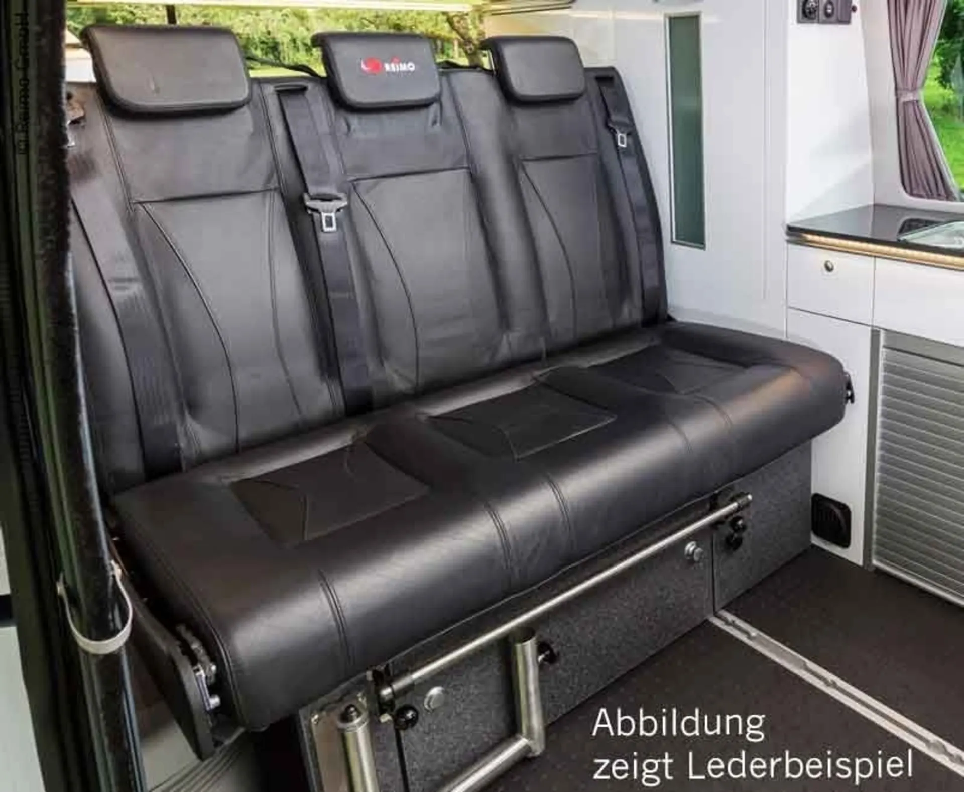 Schlafbank VW T6/5 KR und L R. Camping-Bus Trio Style