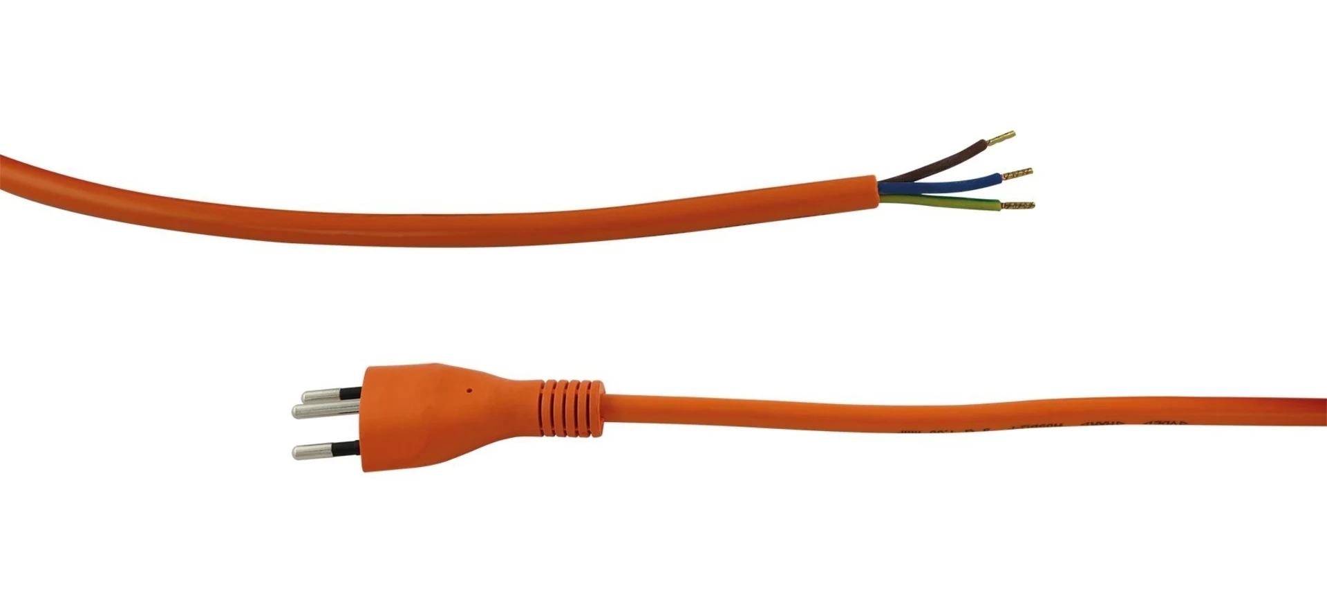 Anschlusskabel PUR 3 x 1.0 / 5 m mit Stecker