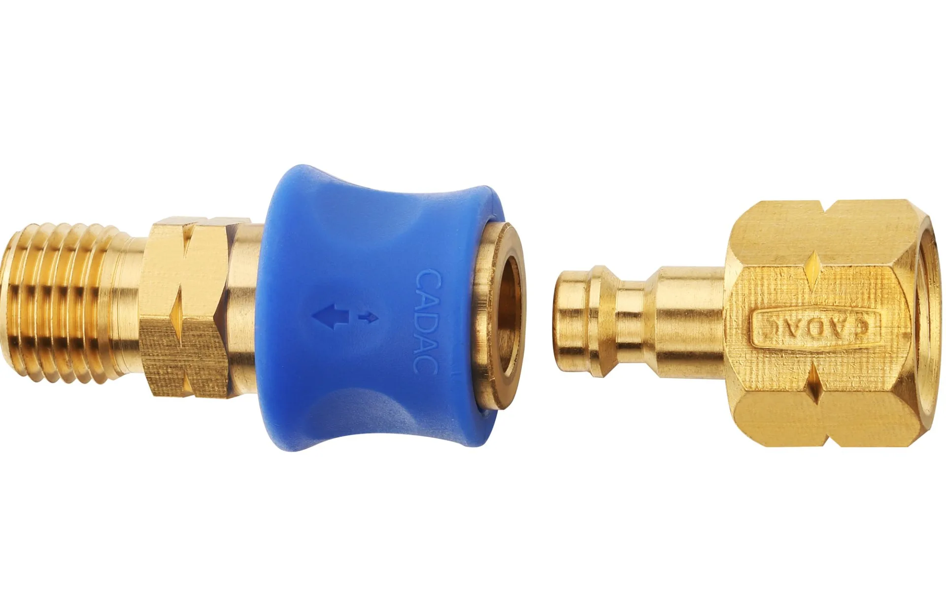 Cadac Quick Release Schnellkupplung für Gasgrill Schlauch gerade