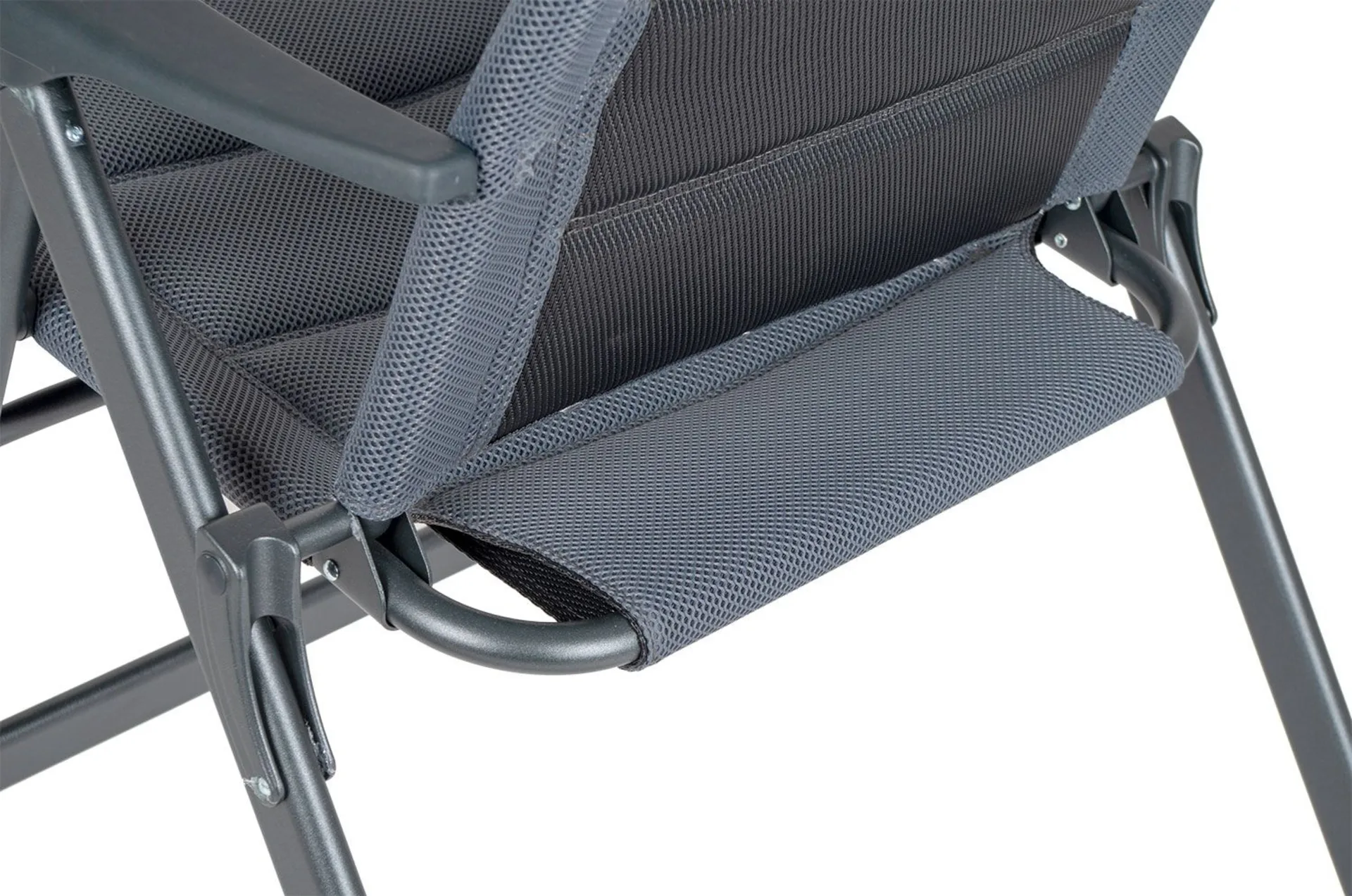 Crespo AP/237 Air Deluxe chaise pliante grise