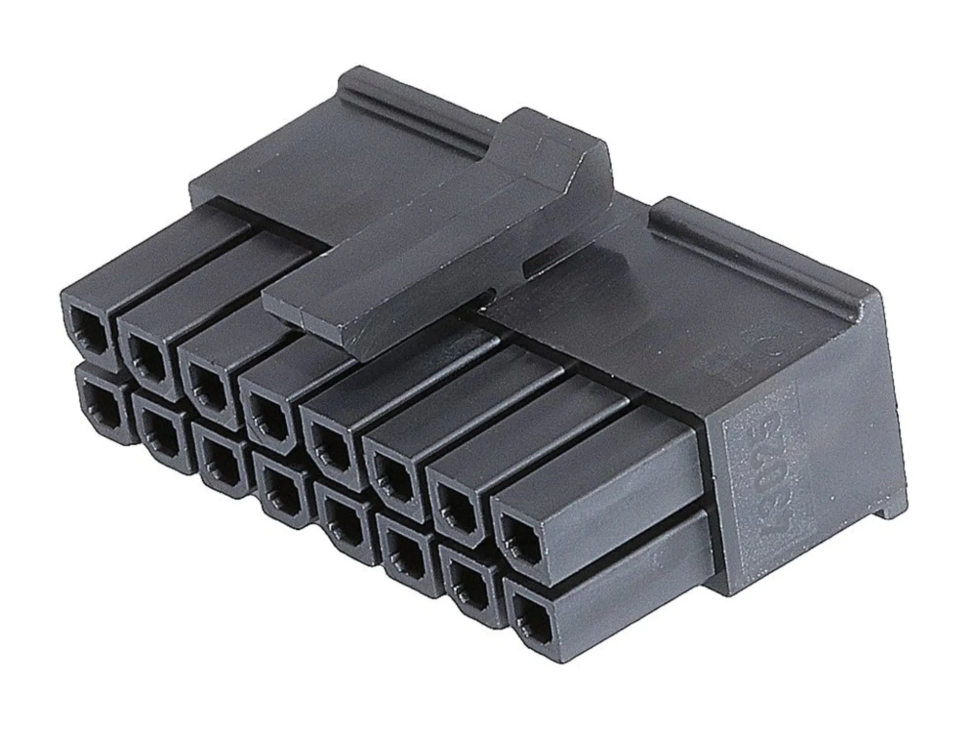 Molex - MICRO-FIT Buchsengehäuse 16-pol 16-pol / Kabelschuh dazu MCFKS/F Molex - MICRO-FIT Buchsengehäuse 16-pol 16-pol / Kabelschuh dazu MCFKS/F