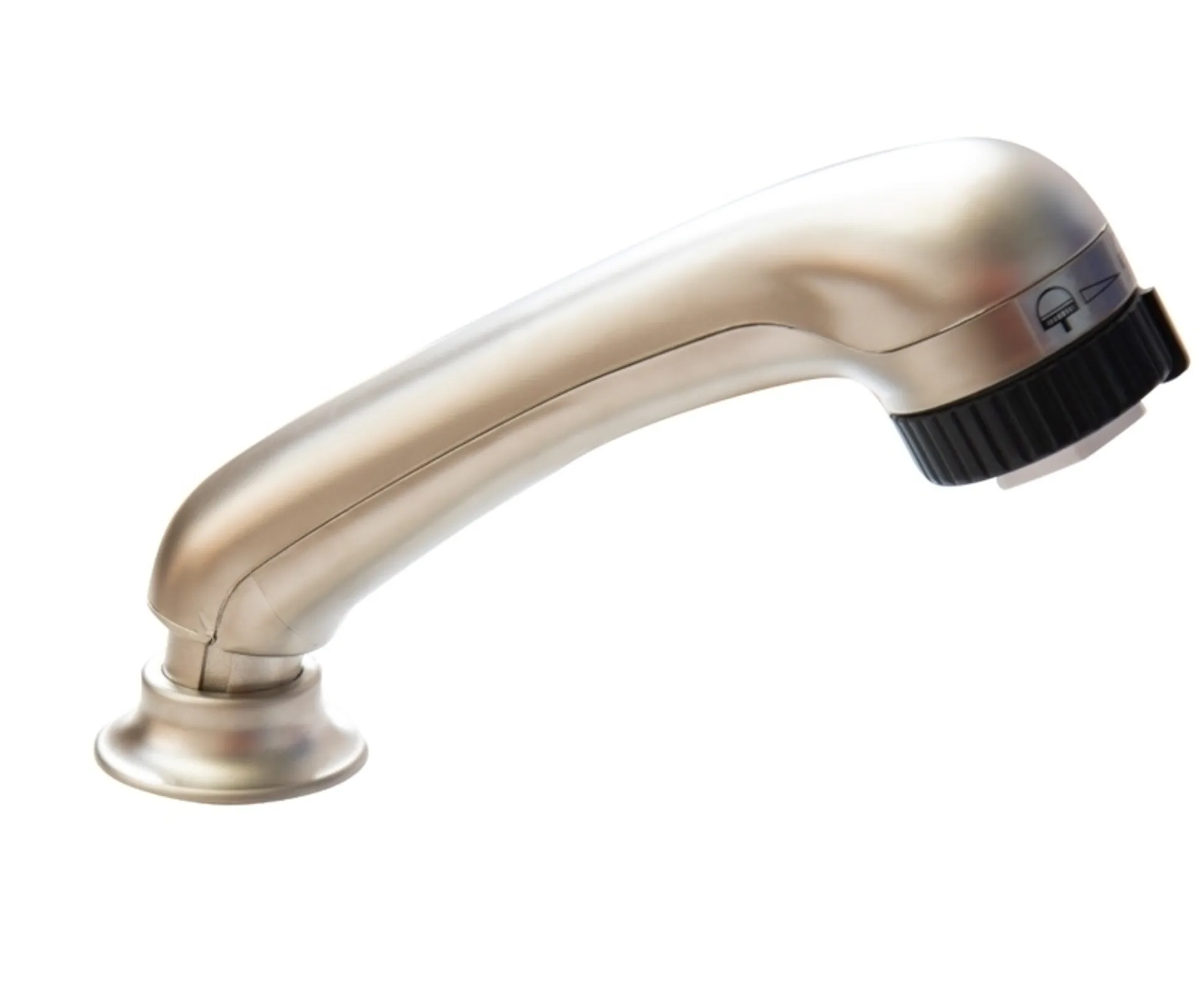 Set de douche Deluxe Monomix chrome mat