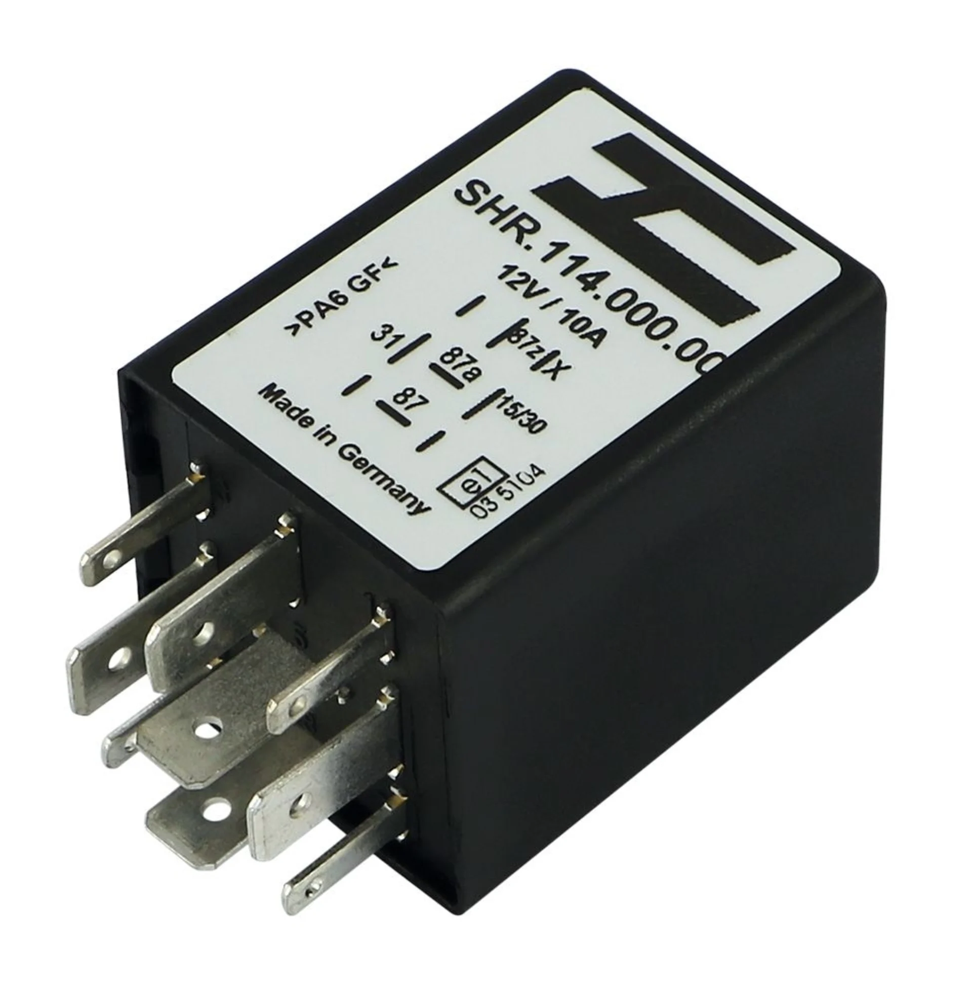 Flip-Flop-Schritt-Relais 12 V 10/15 A Klemme 30 potentialfrei!