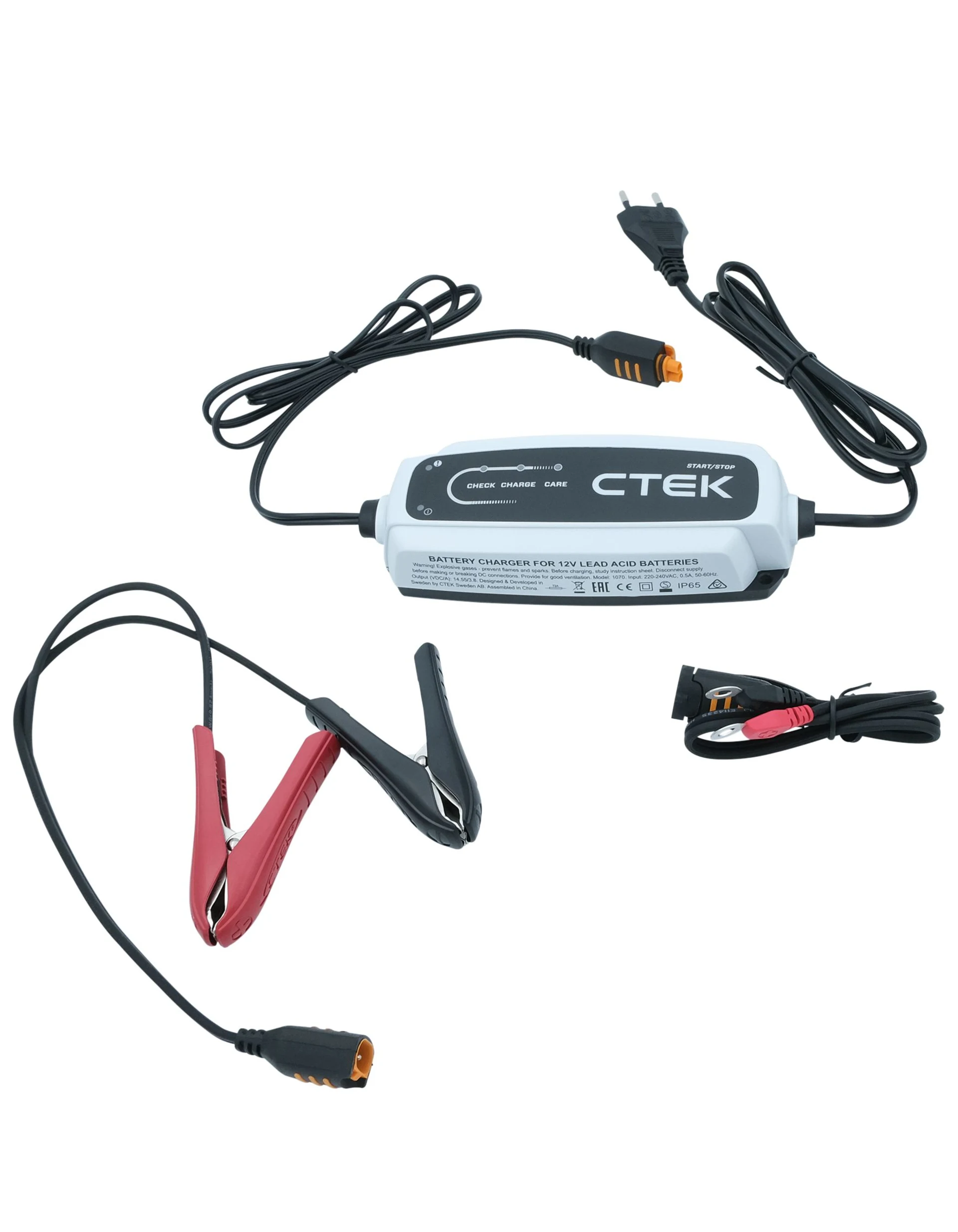 CTEK - Batterieladegerät 12V 3.8A Start-Stop 168x65x38mm