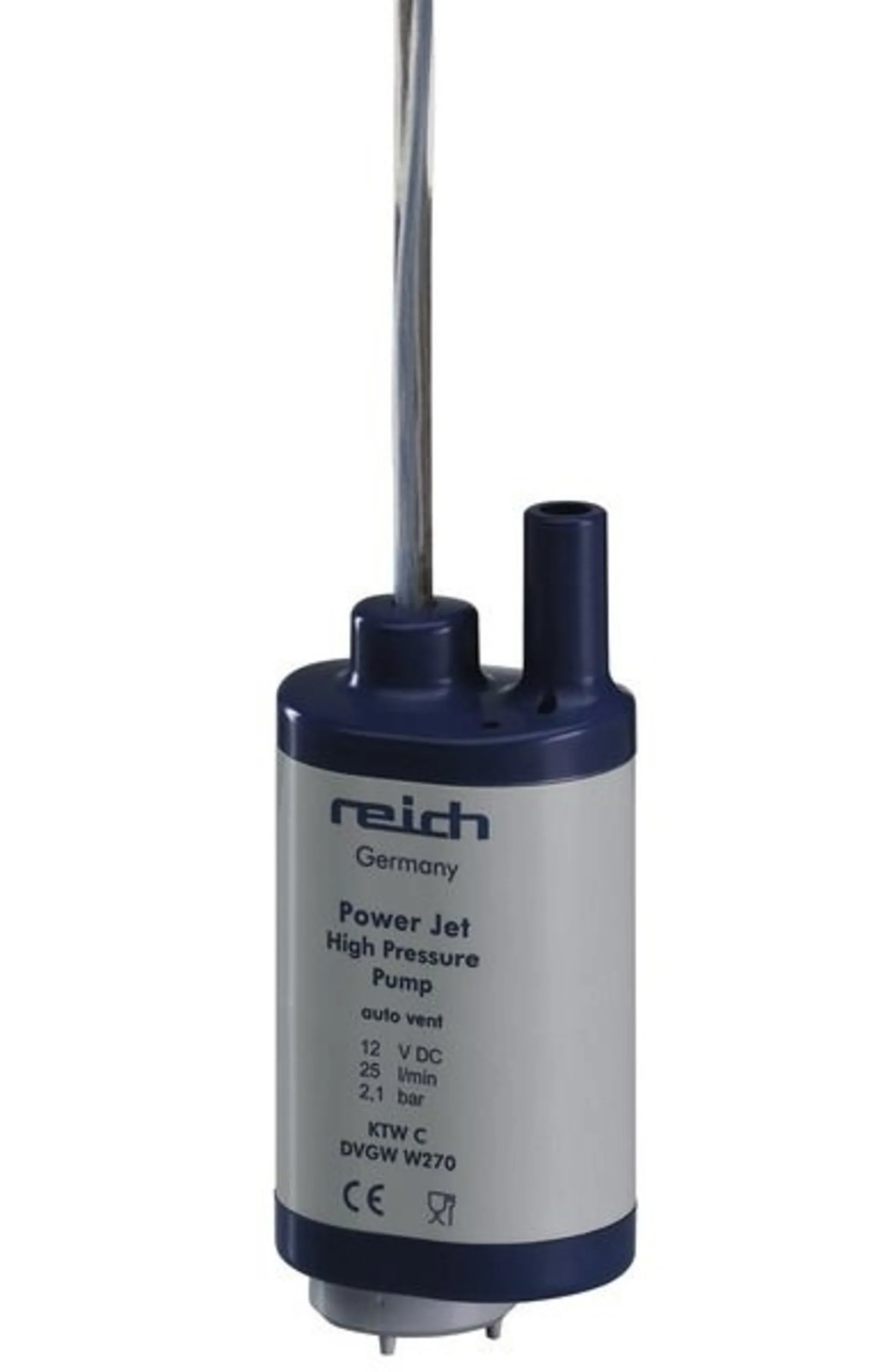 12 Volt Tauchpumpe für Rohrsystem mit Aussendurchmesser 12 mm - Power Jet