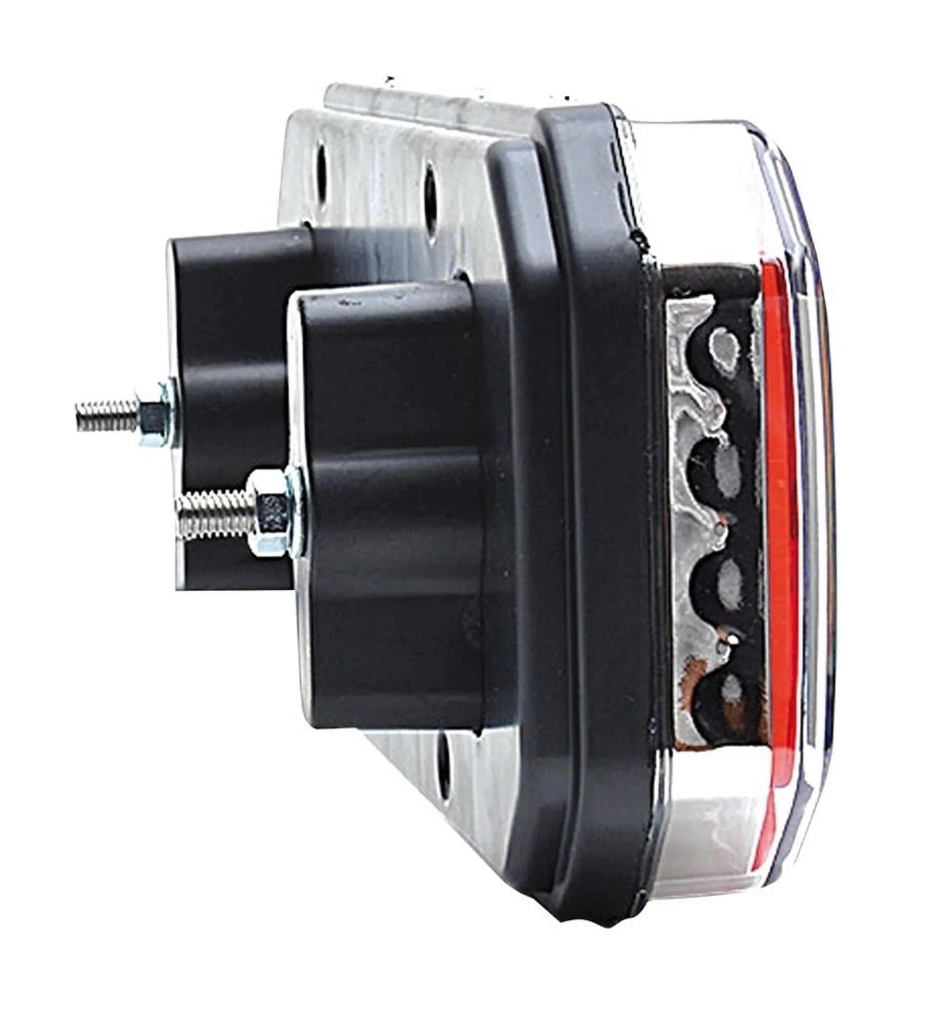WAS - LED-Schlussleuchte 12/24V L+R 236x104mm, IP68, dynam. Blinklicht, NSL, KZL