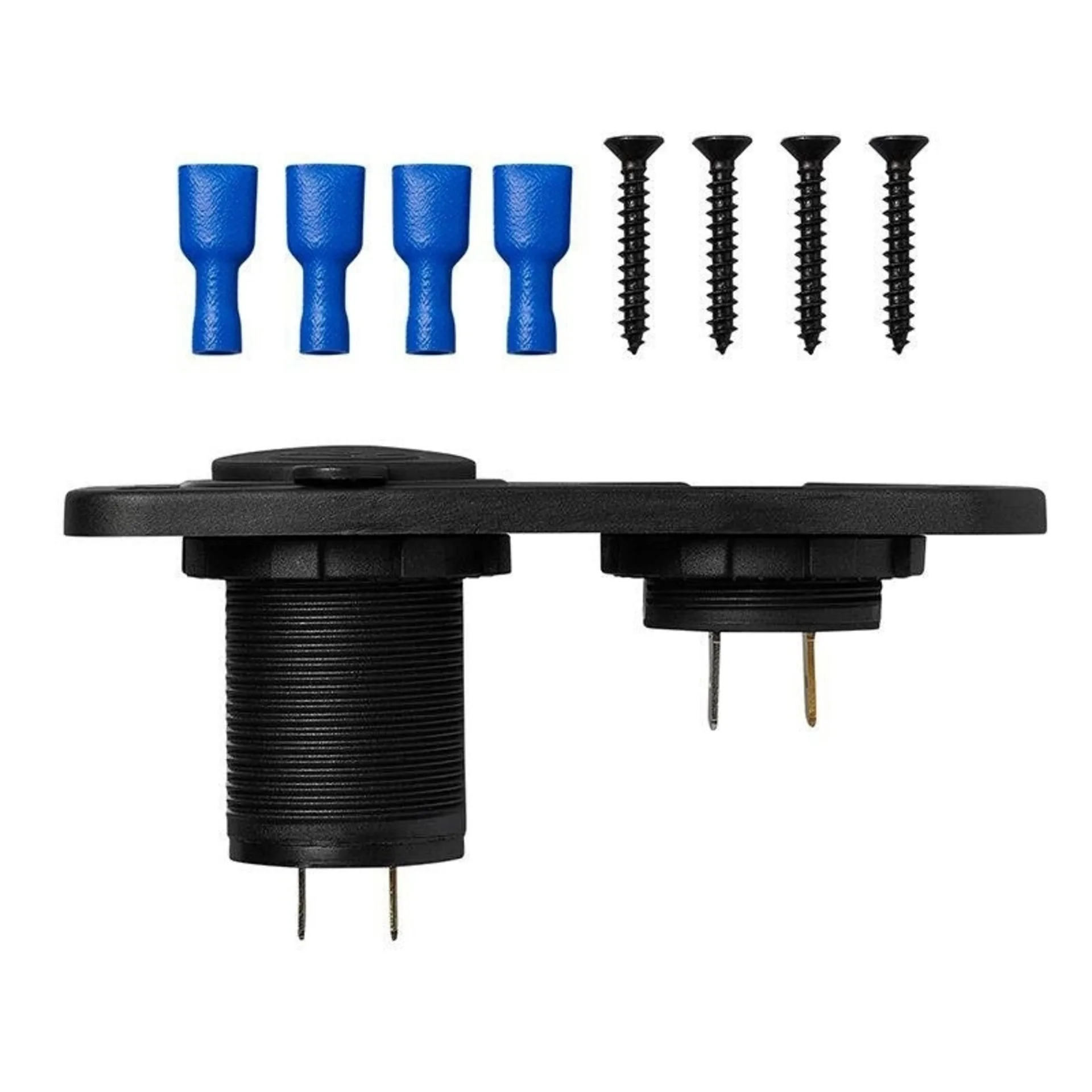 Kit d'installation ProPlus voltmètre 30 V et double prise USB 2 fois 2100 mA