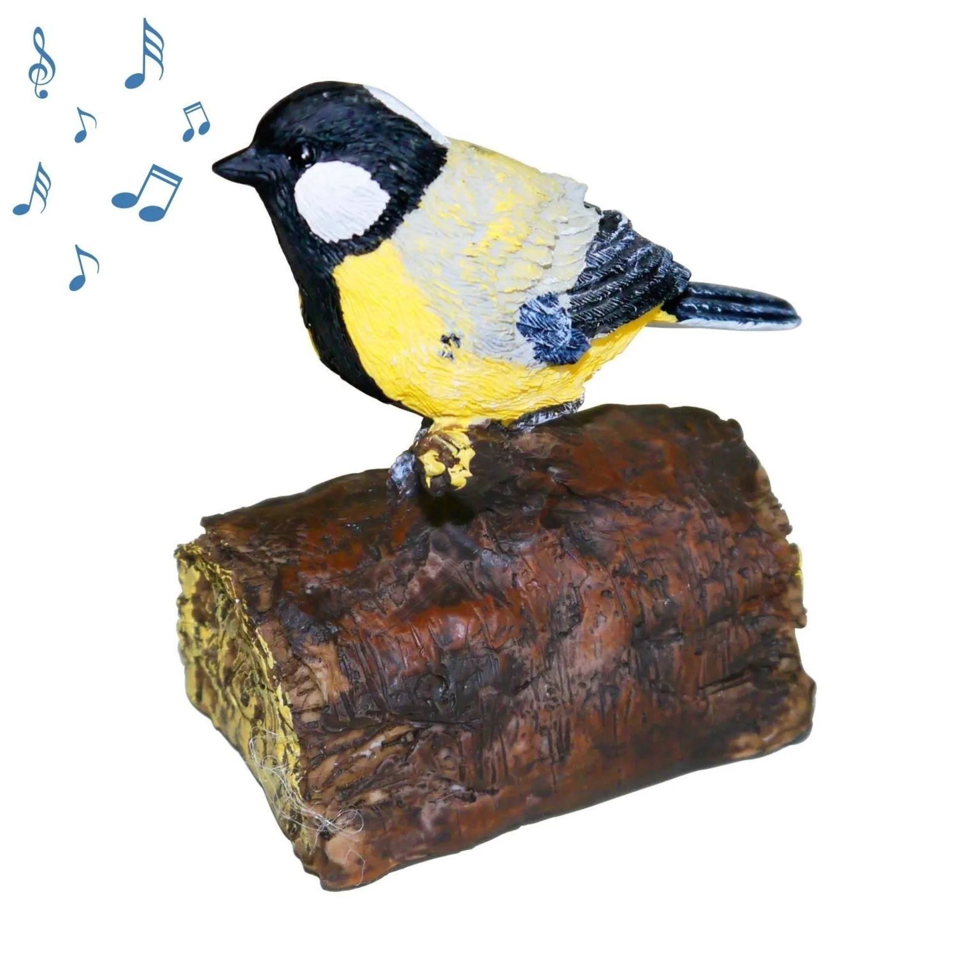 Pfeifender Vogel mit Sensor