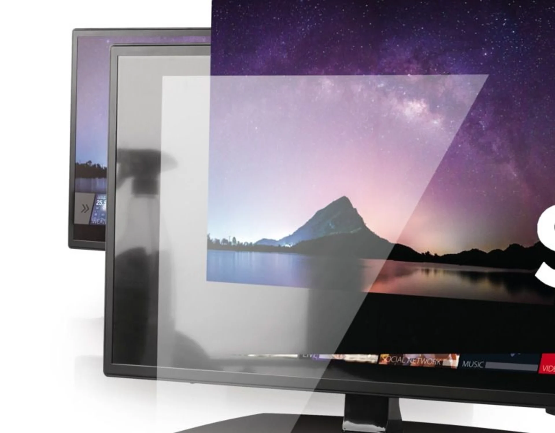 Smart LED TV 22", 12V Fernseher, CB22iTV