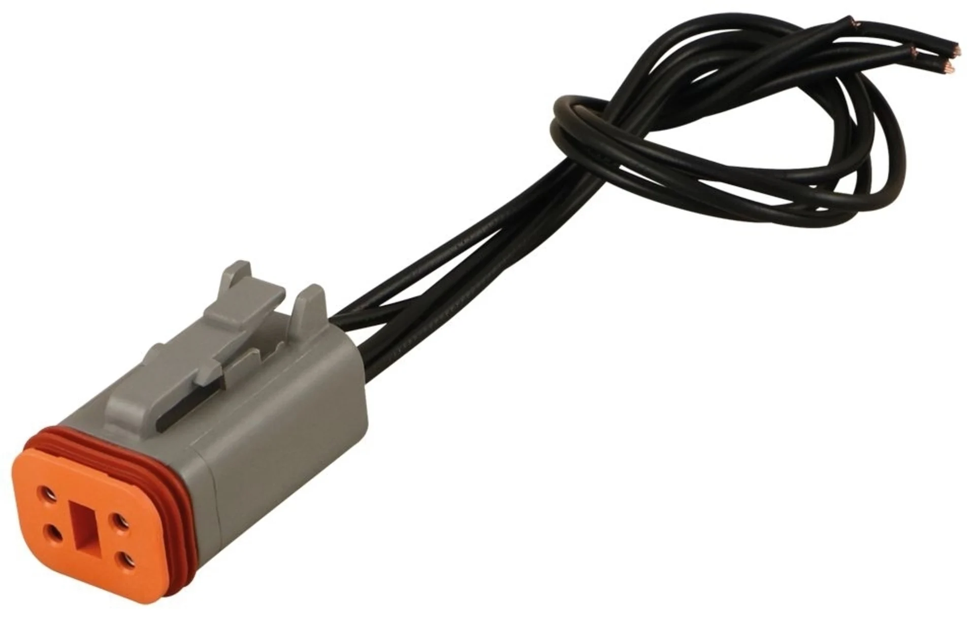 Stecker Typ "Deutsch" 4-pol., mit Kabel