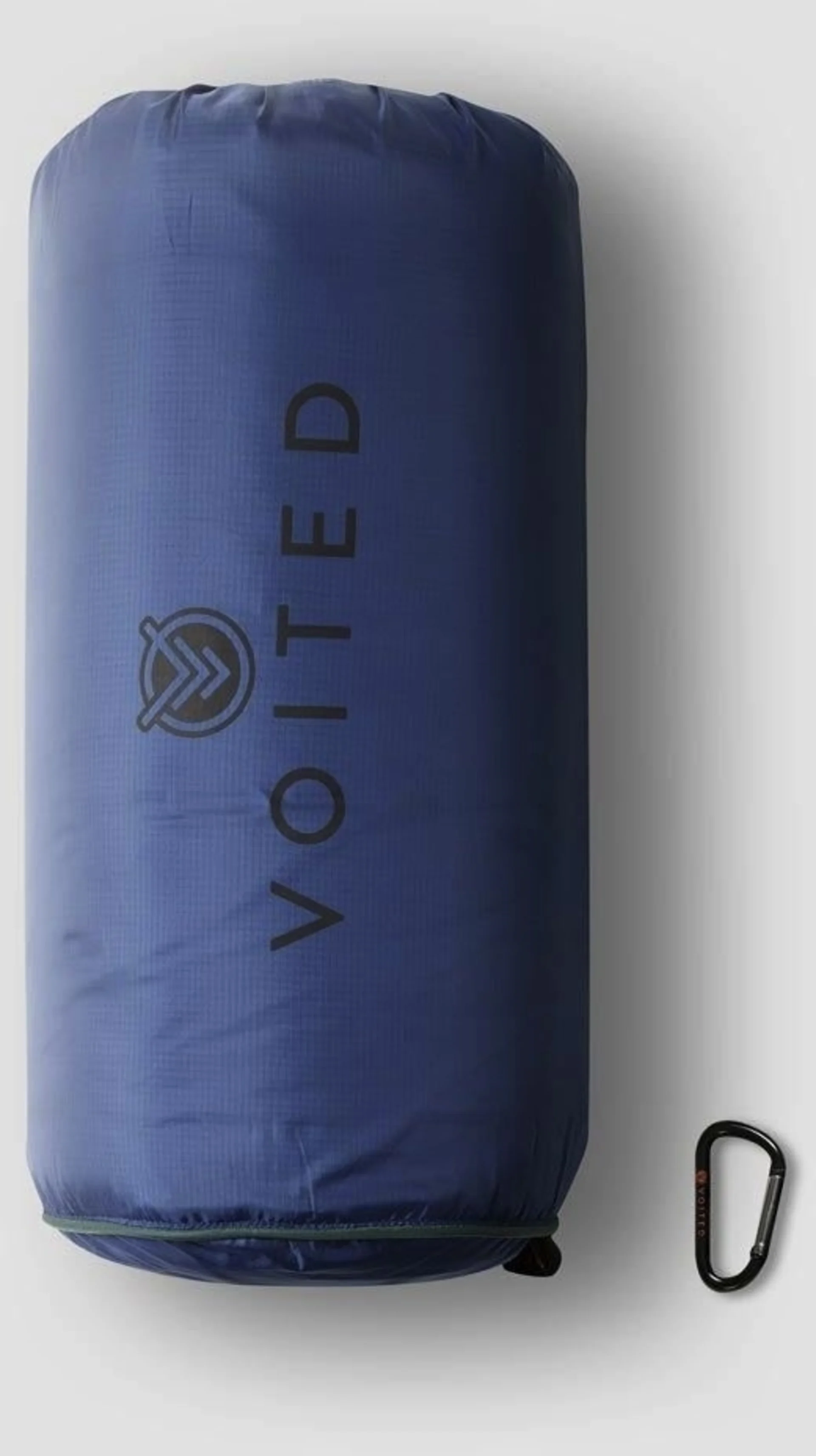 Couverture de camping d'extérieur Voited en ripstop recyclé, couleur bleu marine océan Couverture de camping d'extérieur Voited en ripstop recyclé, couleur bleu marine océan