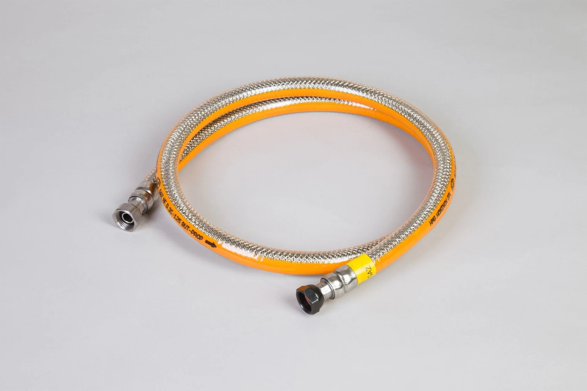Tuyau à gaz Favex pour propane et butane à basse pression, en acier inoxydable, 1,5 mètre