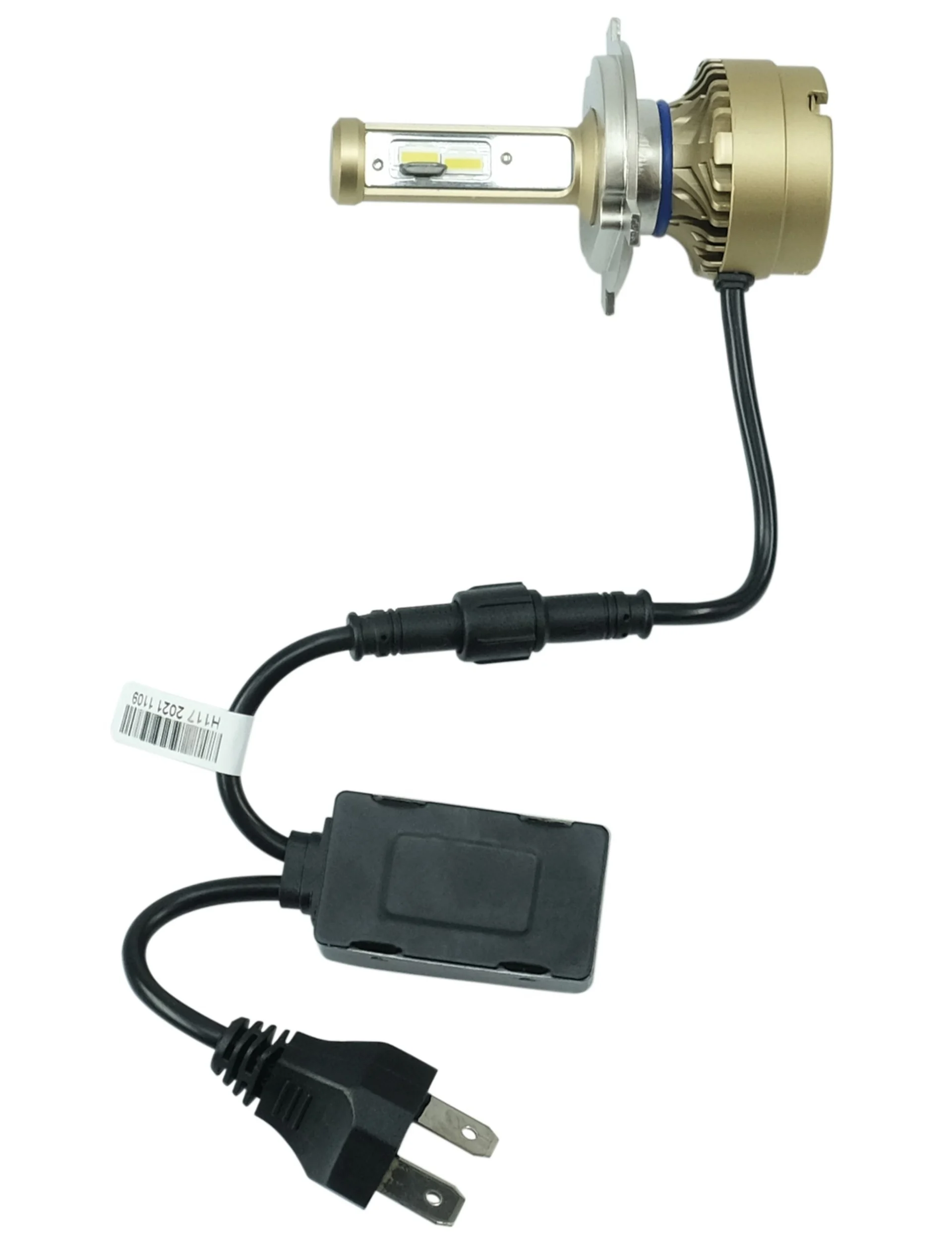 2 Stk. H4 LED-Lampen 24 V, 3’500 lm P43t, 60/55 W, 6’000 K, Speziell für 24 V Bordspannung